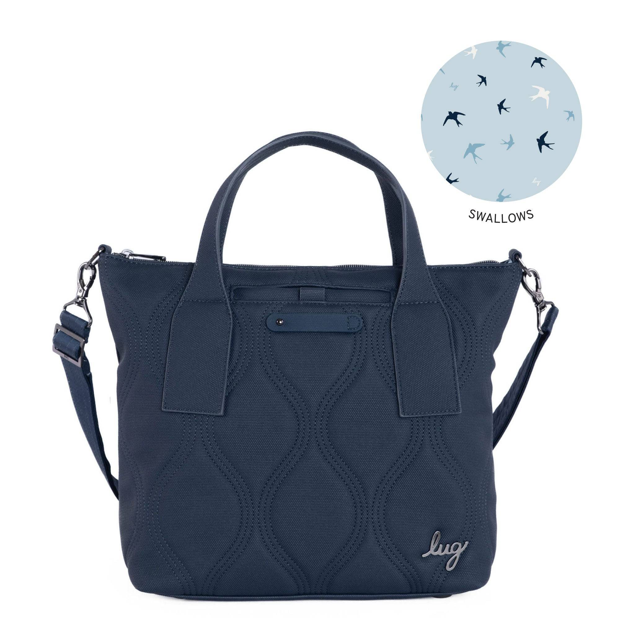 Alto Matte Luxe VL Convertible Tote Bag - INDIGO - ALTO-ML-INDIGO