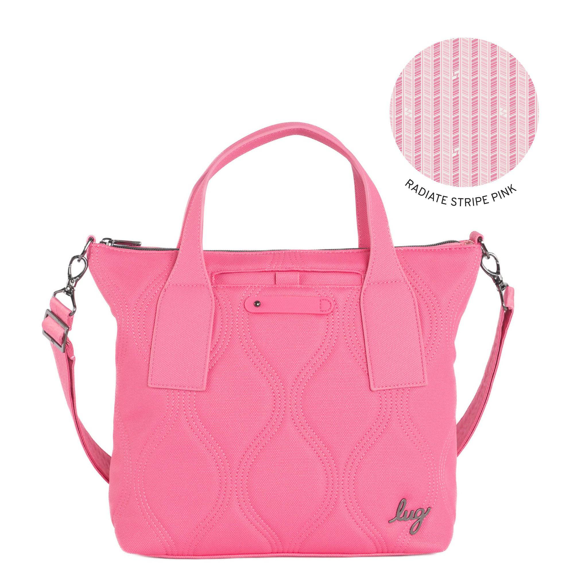 Alto Matte Luxe VL Convertible Tote Bag - PINK TOURMALINE - ALTO-ML-PINKTOURMALINE
