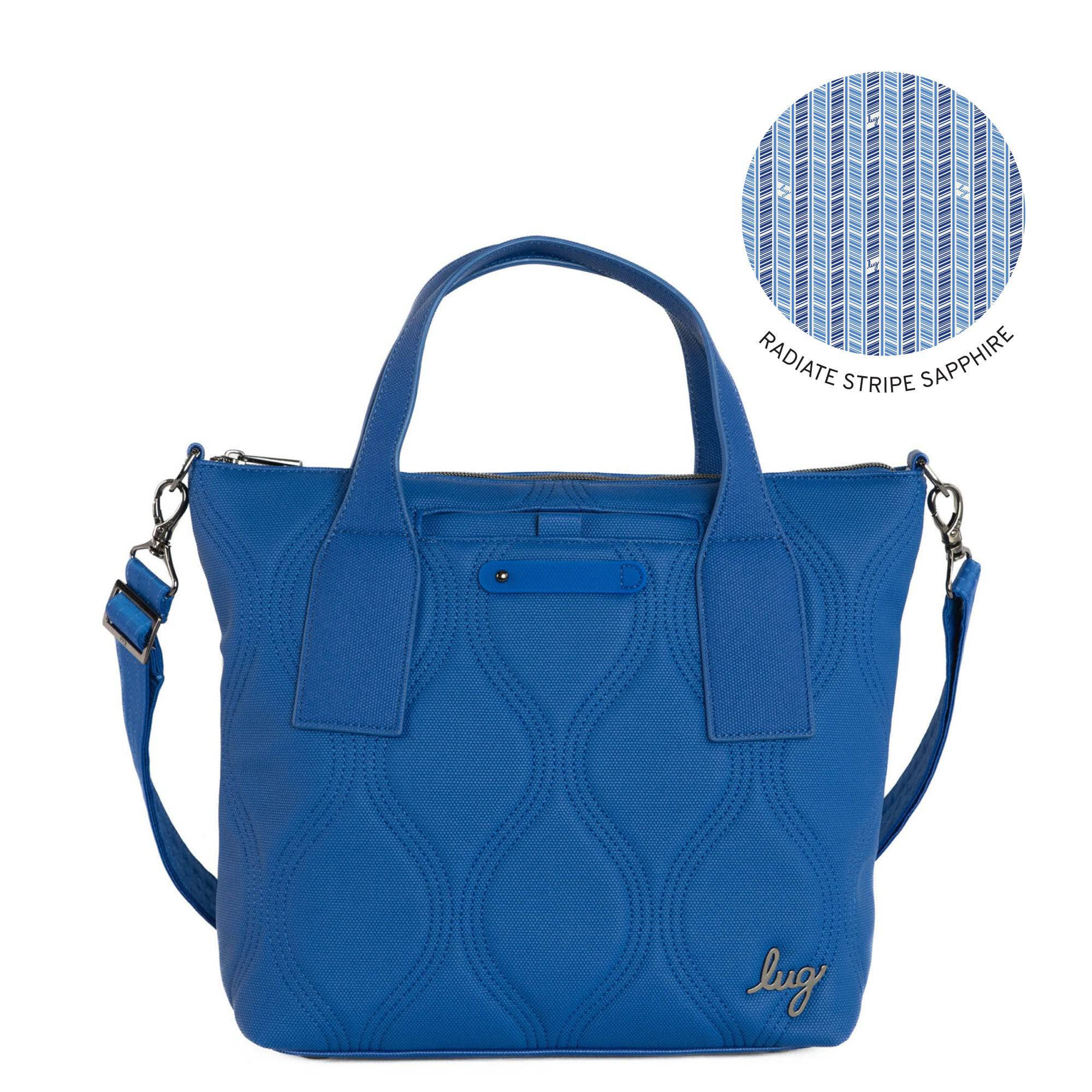 Alto Matte Luxe VL Convertible Tote Bag - SAPPHIRE BLUE - ALTO-ML-SAPPHIRE