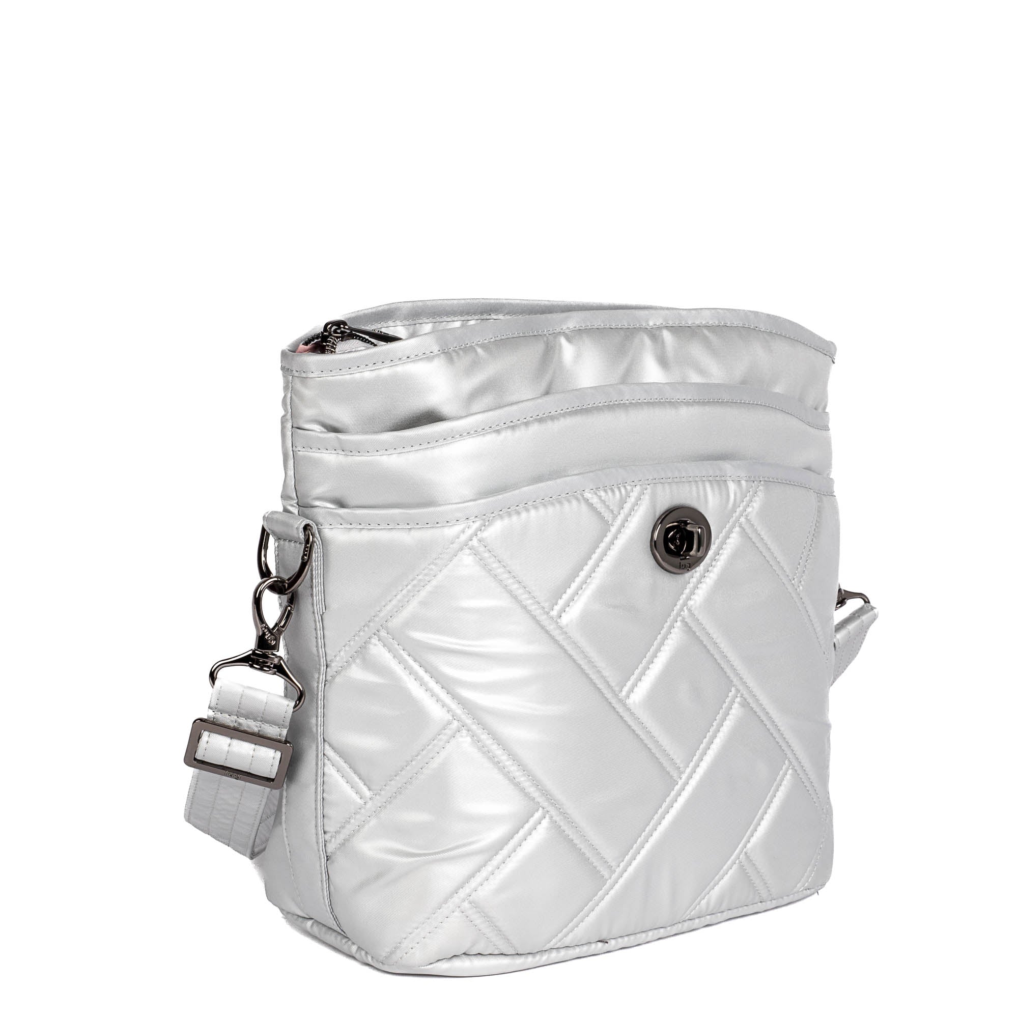 Adagio Shoulder Bag - METALLIC SILVER - AdagioSE_MetallicSilver_02_19e712fa-aa93-4b5b-aaeb-675d3c81684e