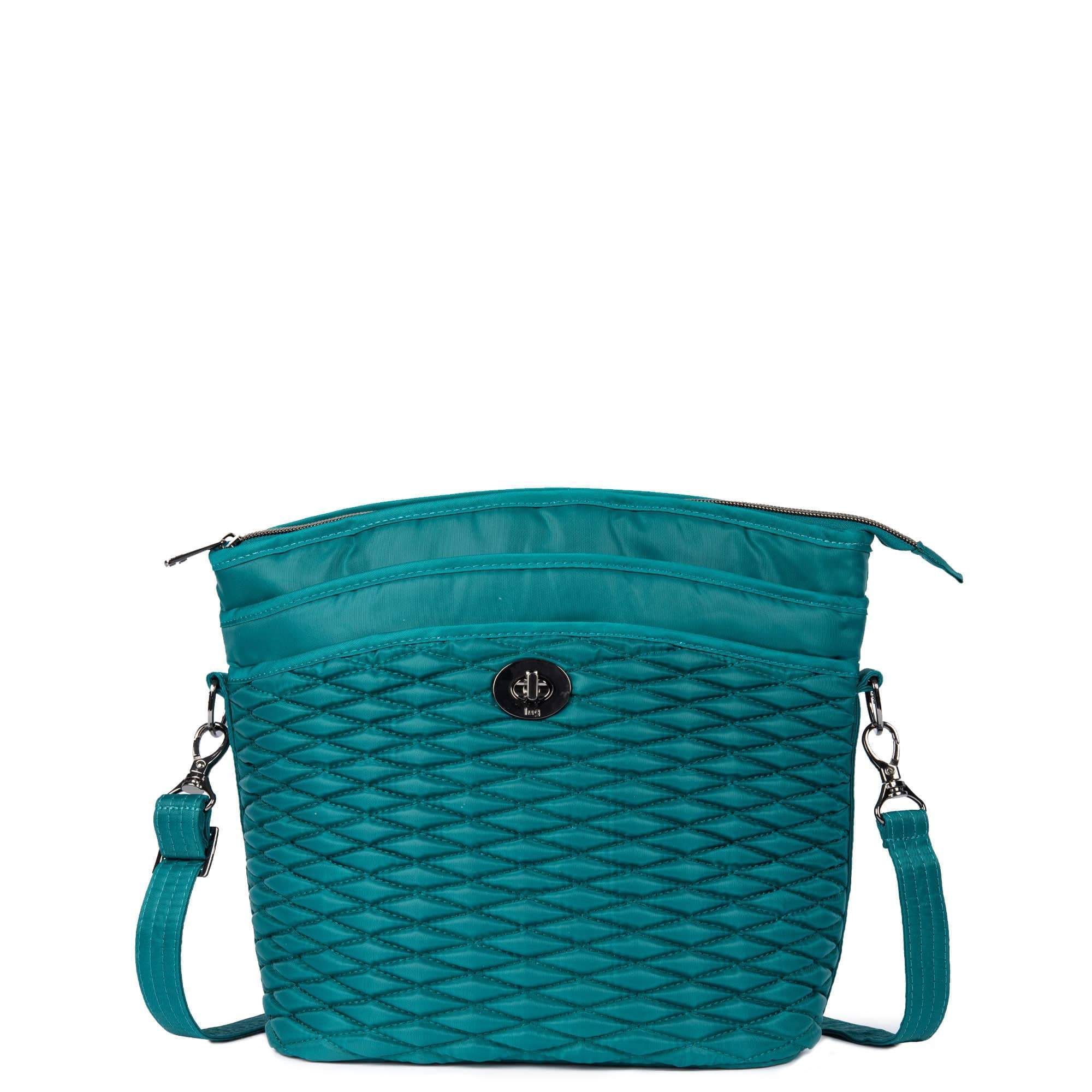 Adagio Shoulder Bag - EMERALD TEAL - Adagio_EmeraldTeal_01_65345a38-8e35-4039-bd29-441b04764299