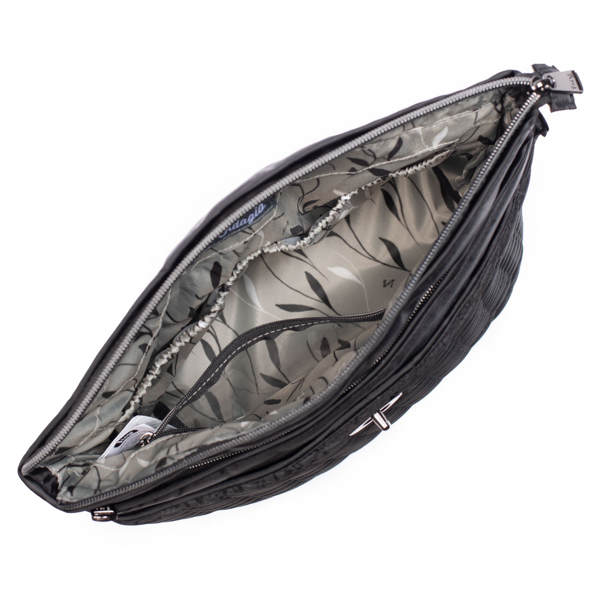 Adagio Shoulder Bag - MIDNIGHT BLACK - Adagio_MidnightBlack_05_sprouts_1647621a-210b-47ab-a21a-0b60dc109c27