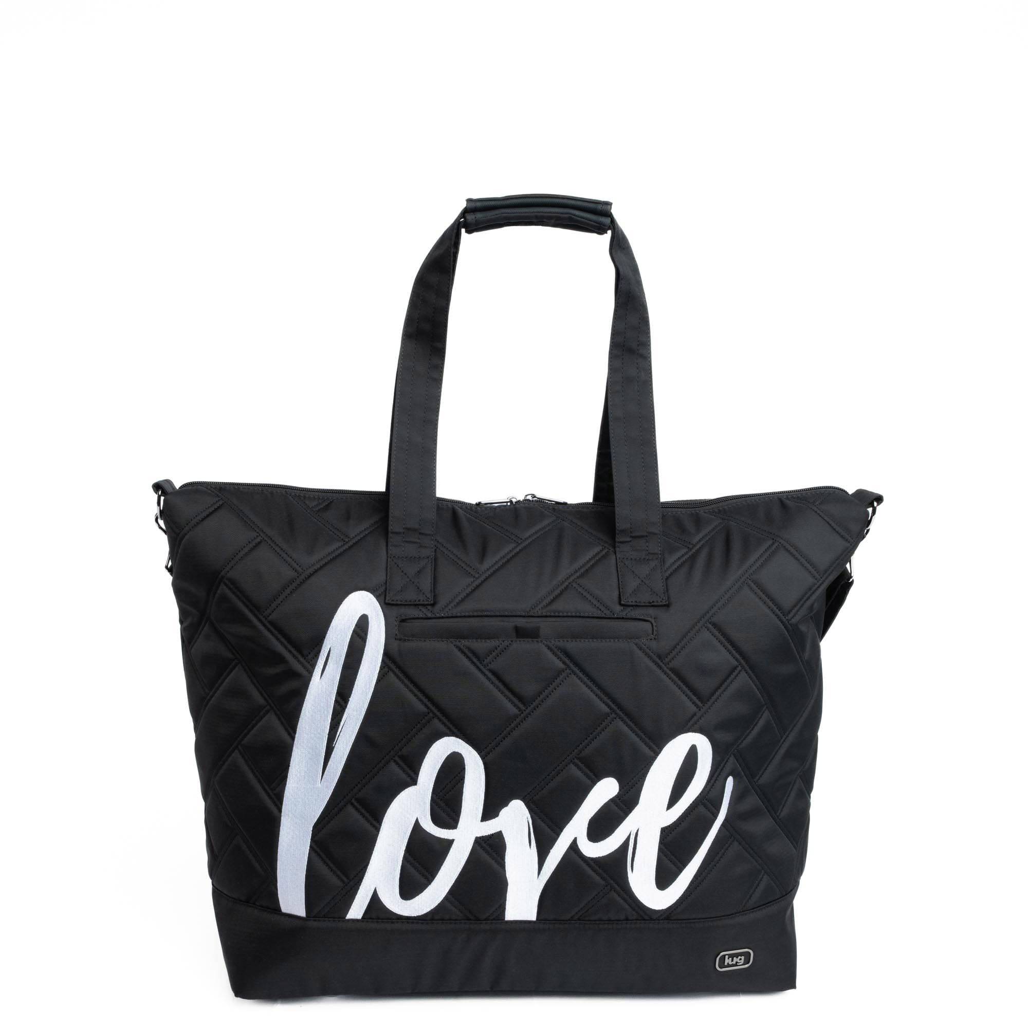 Legacy Collection Aerial Love Tote Bag - - AerialLove_BrushedBlack_01