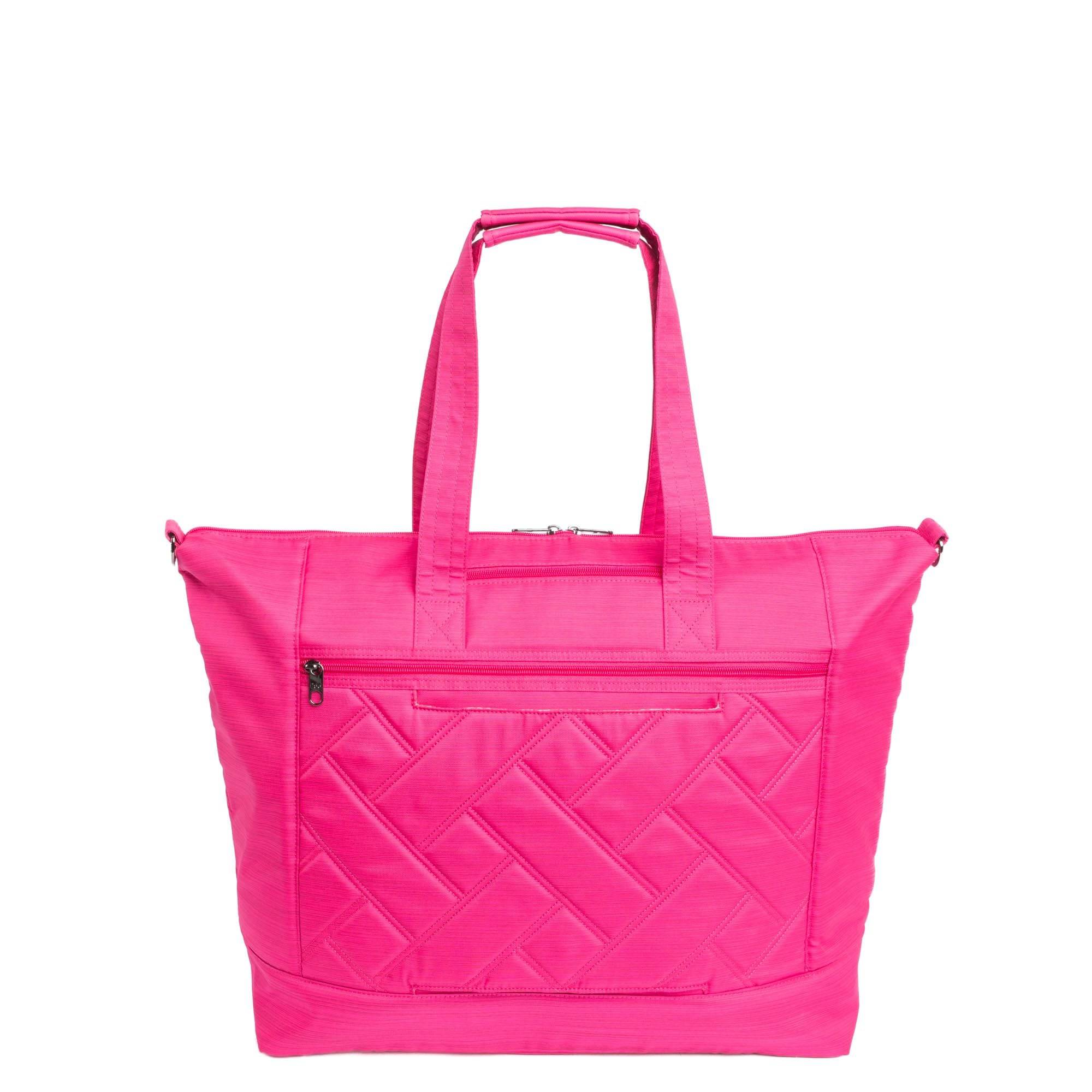 Legacy Collection Aerial Love Tote Bag - BRUSHED ROSETTE PINK WITH BUBBLE PINK LOVE - AerialLove_BrushedRosette_04