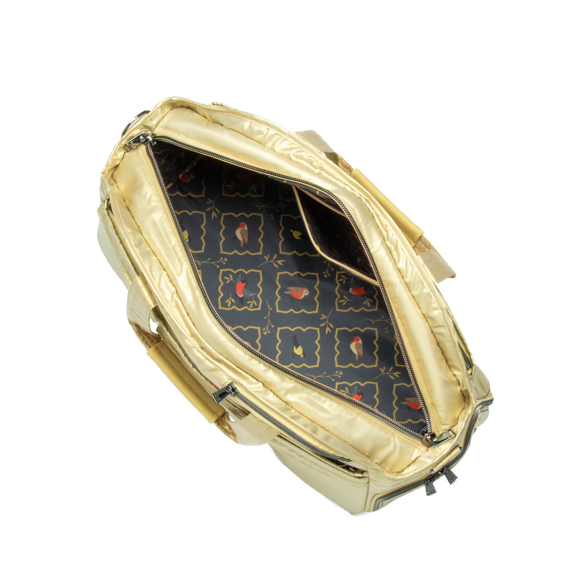 Airbus 2 Duffel Bag - METALLIC GOLD - Airbus2_MetallicGold_05