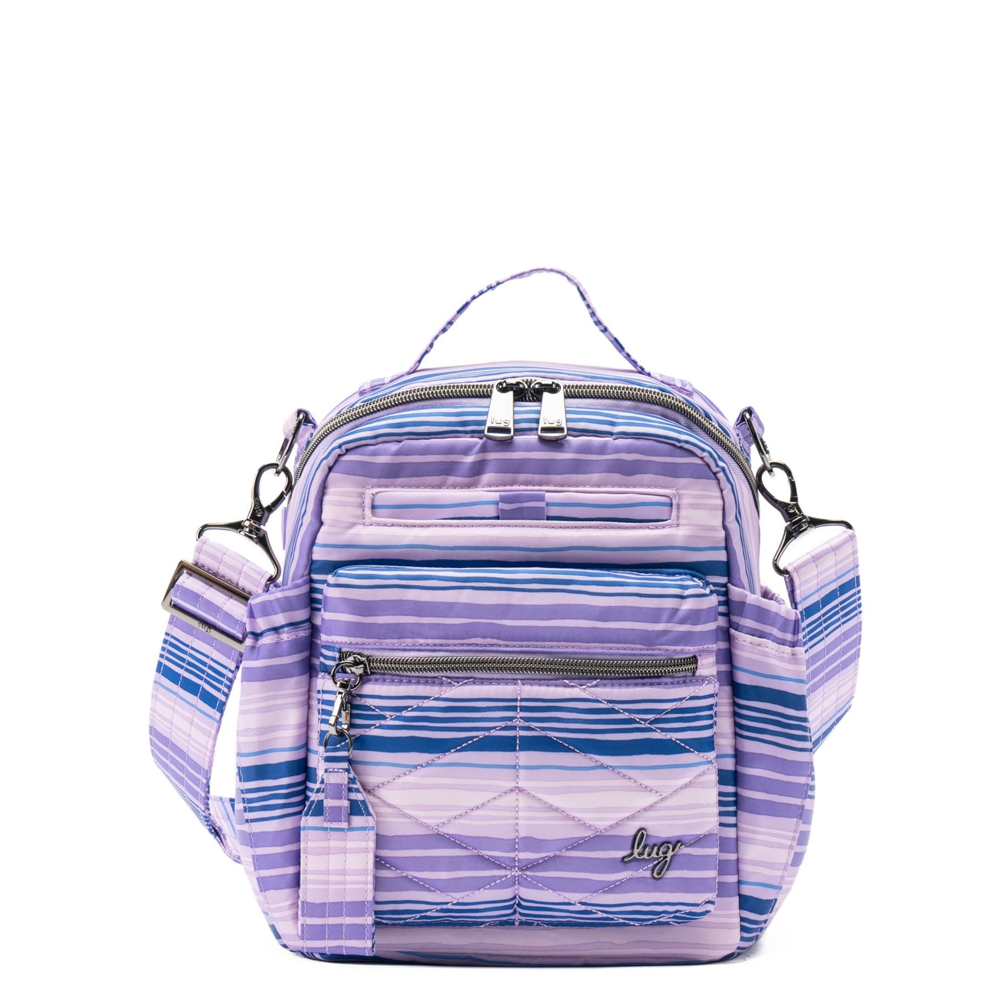 Alpine Crossbody Bag - LOVE WAVES PURPLE - Alpine_LovewavesPurple_01