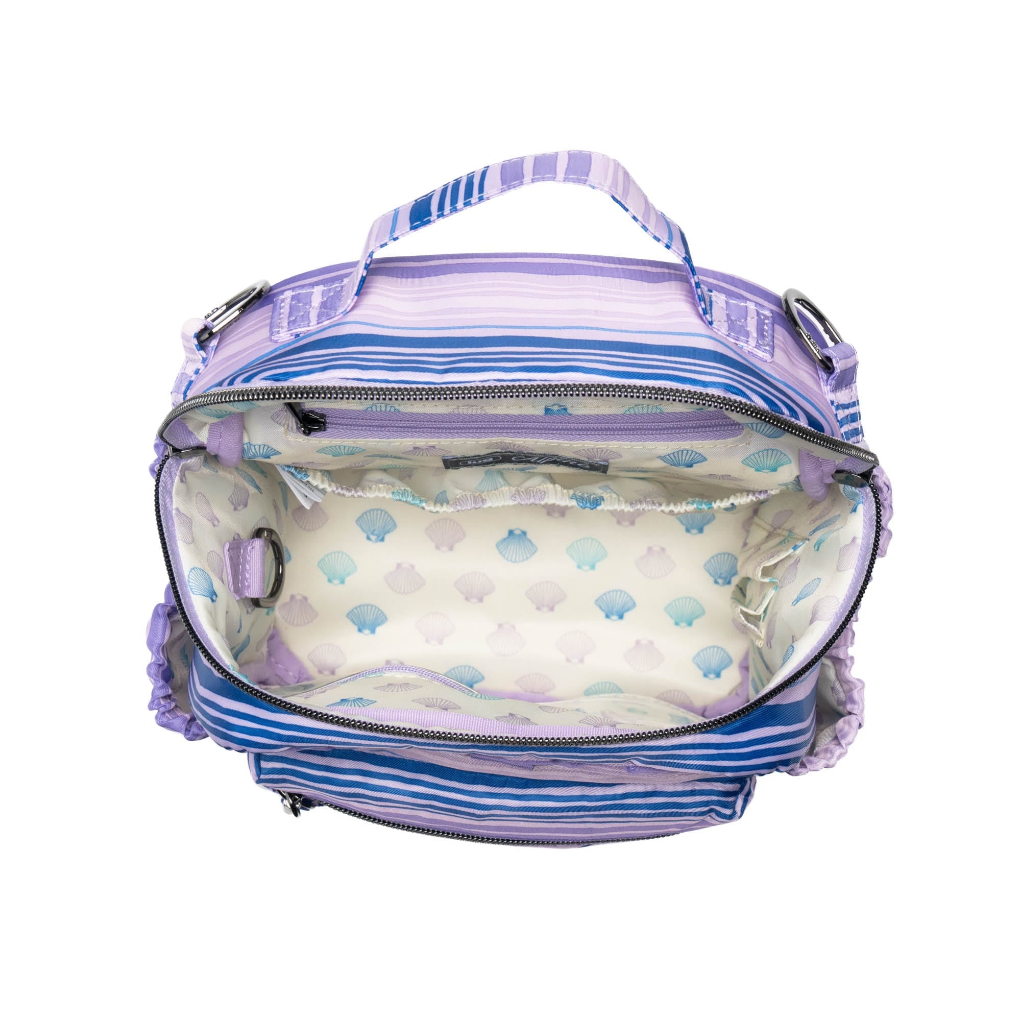 Alpine Crossbody Bag - LOVE WAVES PURPLE - Alpine_LovewavesPurple_05