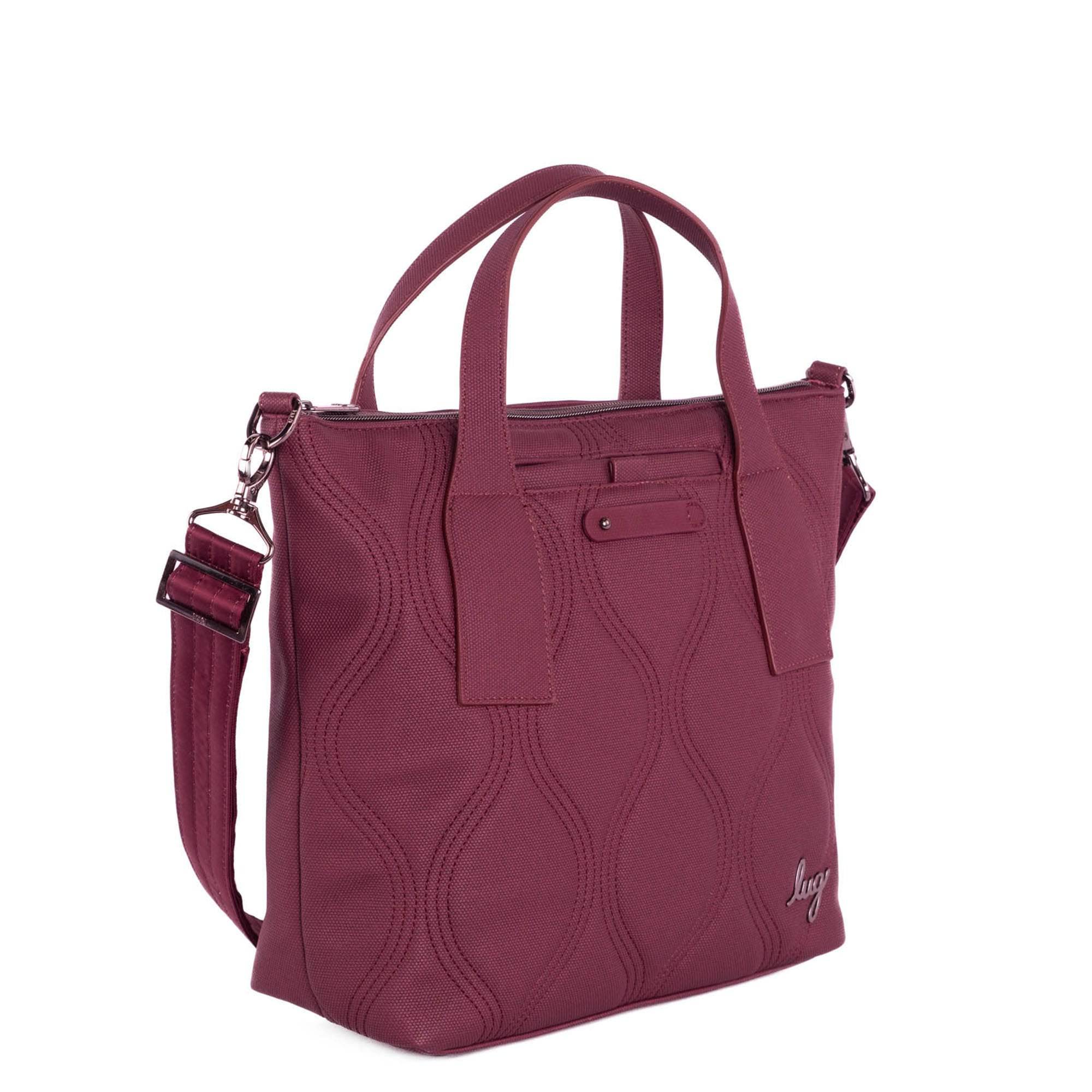 Alto Matte Luxe VL Convertible Tote Bag - WINE 2 - AltoMatteLuxe_Wine_02_16b0af27-9f53-4ae7-bbdf-108e90771ad0