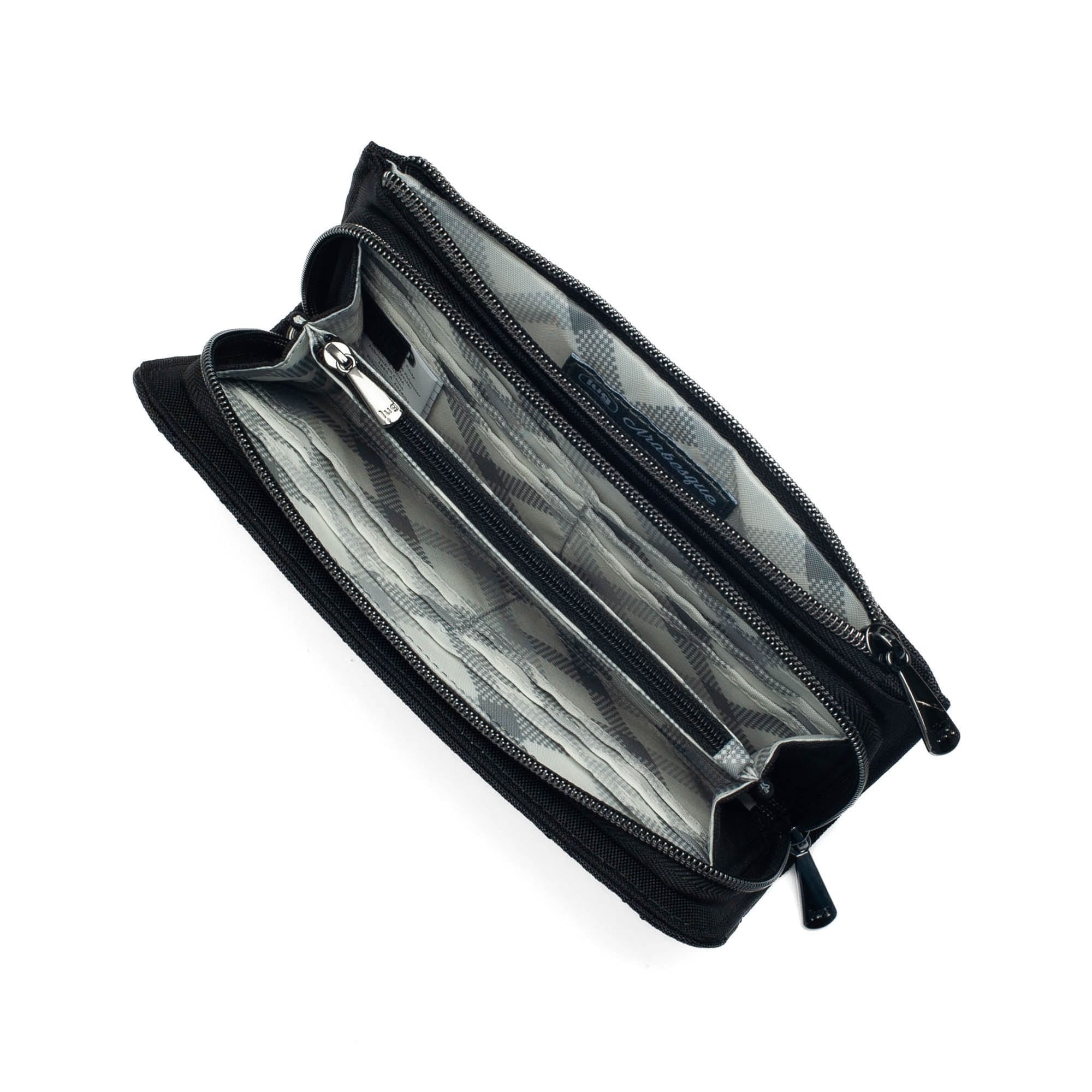 Arabesque Ultra X Zip RFID Wallet - BLACK - Arabesque_UltraX_Black_04