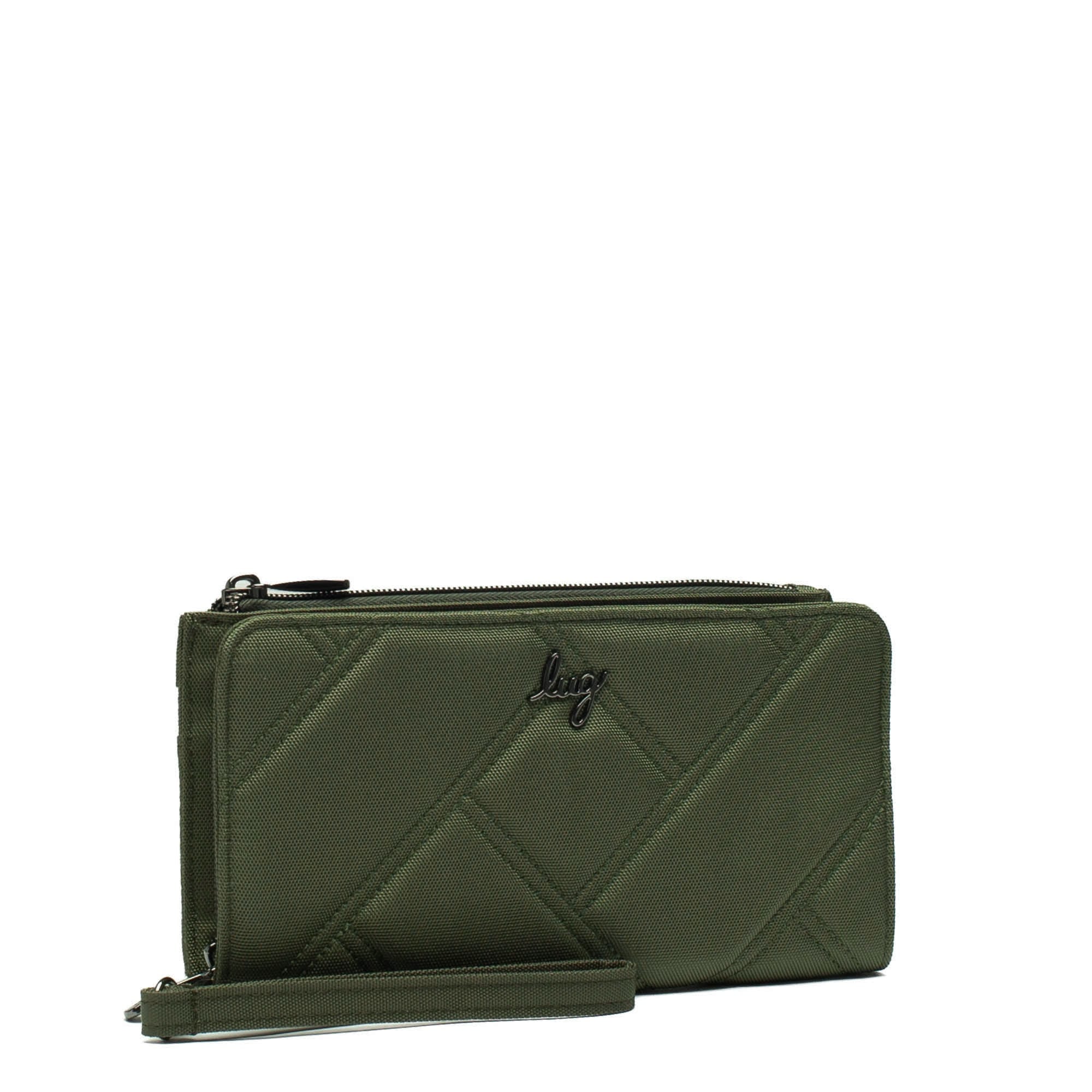 Arabesque Ultra X Zip RFID Wallet - OLIVE GREEN - Arabesque_UltraX_OliveGreen_02