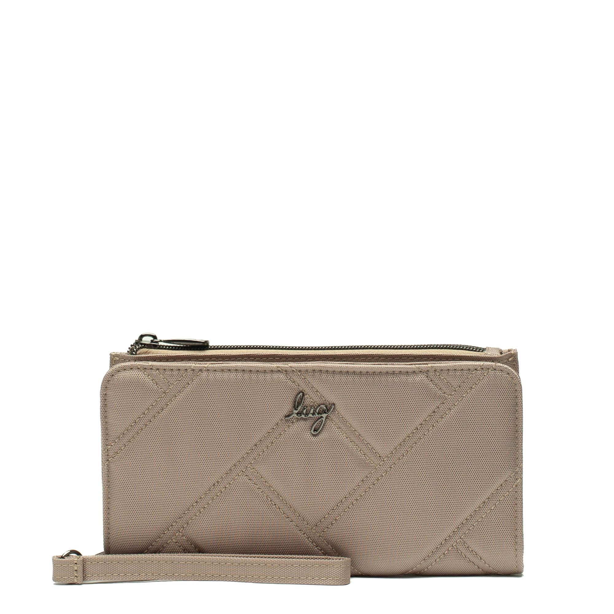 Arabesque Ultra X Zip RFID Wallet - SAND TAUPE - Arabesque_UltraX_SandTaupe_01