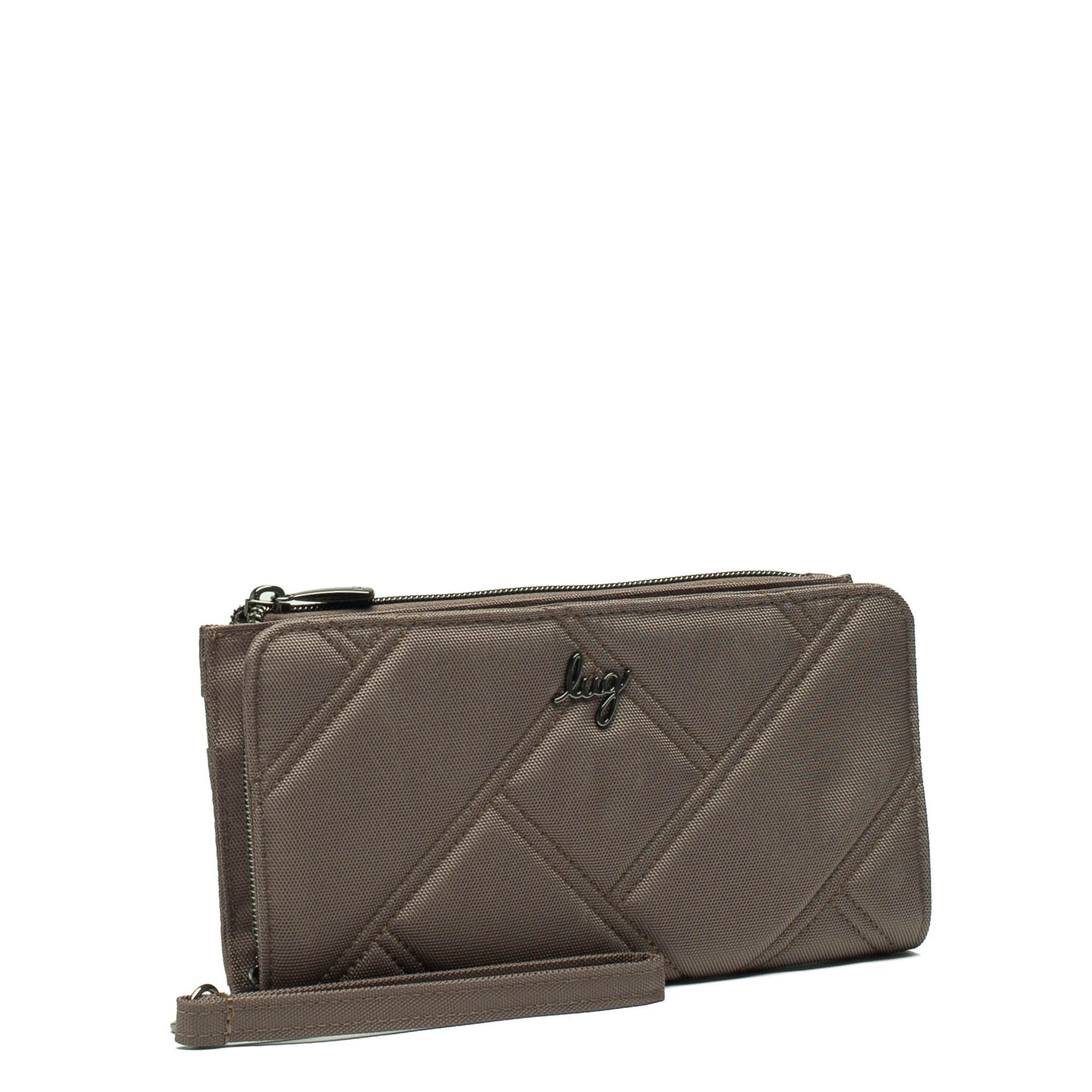 Arabesque Ultra X Zip RFID Wallet - WALNUT BROWN - Arabesque_UltraX_WalnutBrown_02
