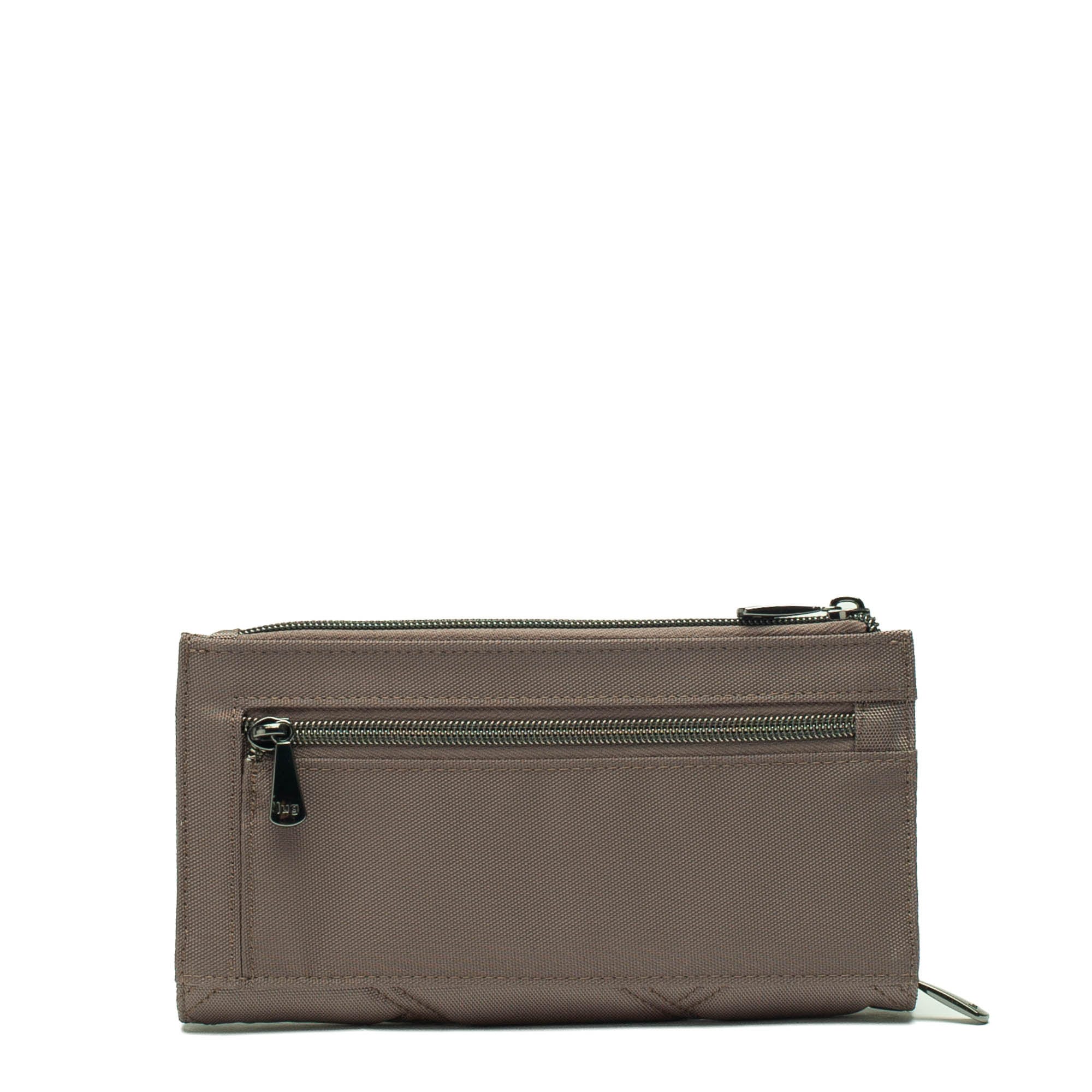 Arabesque Ultra X Zip RFID Wallet - WALNUT BROWN - Arabesque_UltraX_WalnutBrown_03