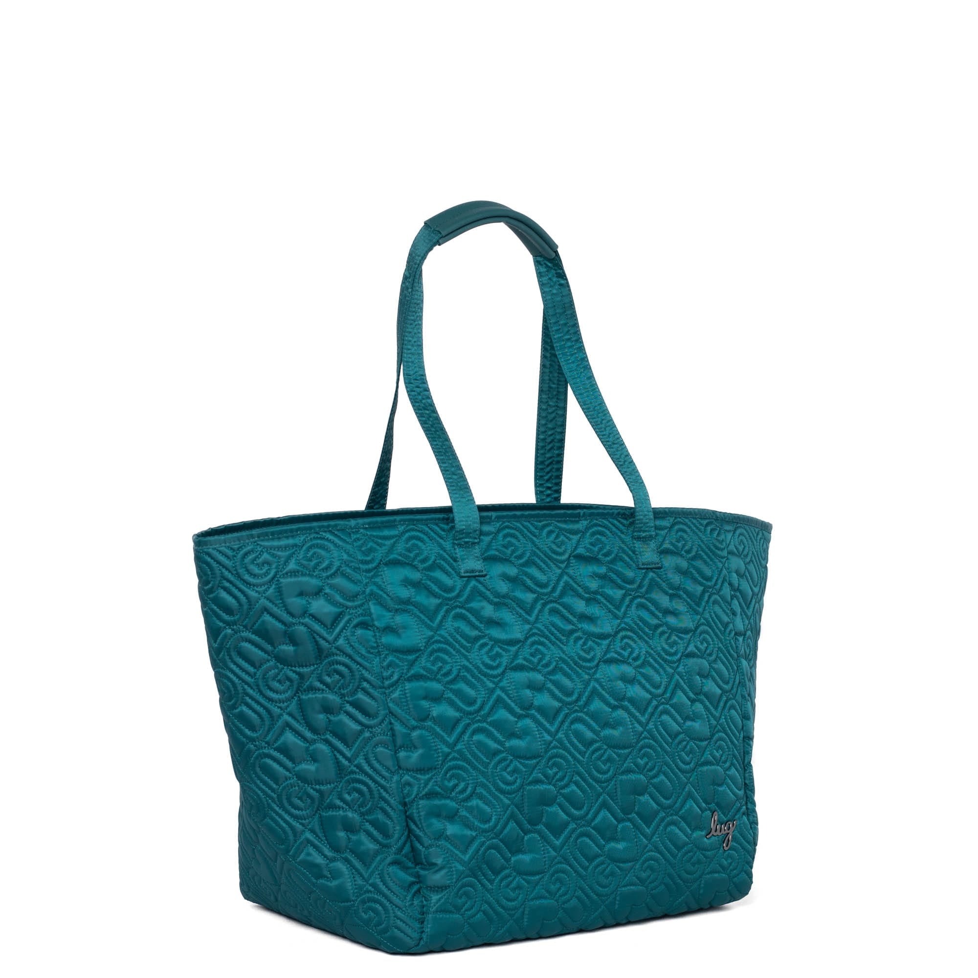 Avion Love Carry-All Tote Bag - TEAL - AvionLE_Teal_02