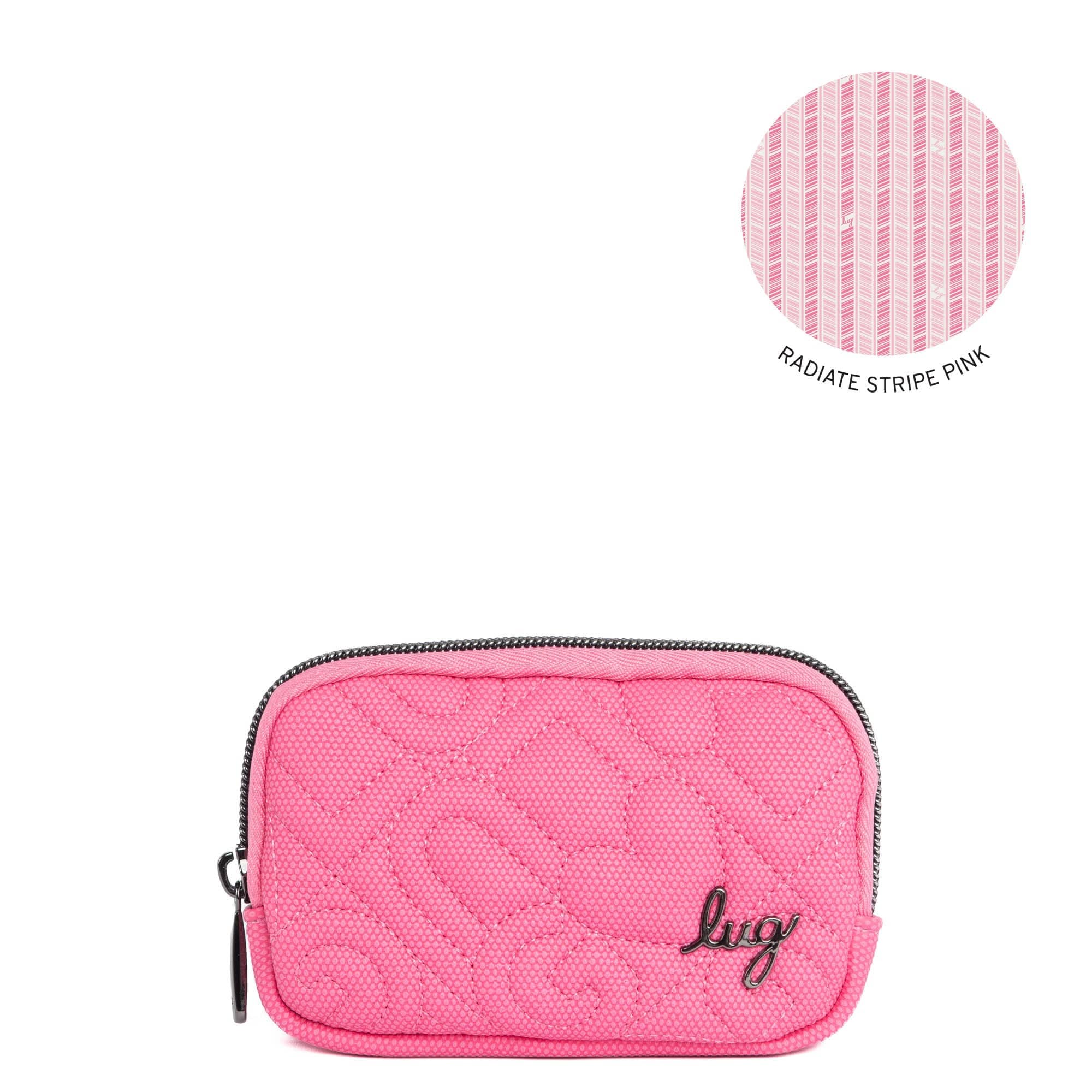 Barrel Love Matte Luxe VL Zip Wallet - PINK TOURMALINE - BARREL-ML-PINK-TOURMALINE