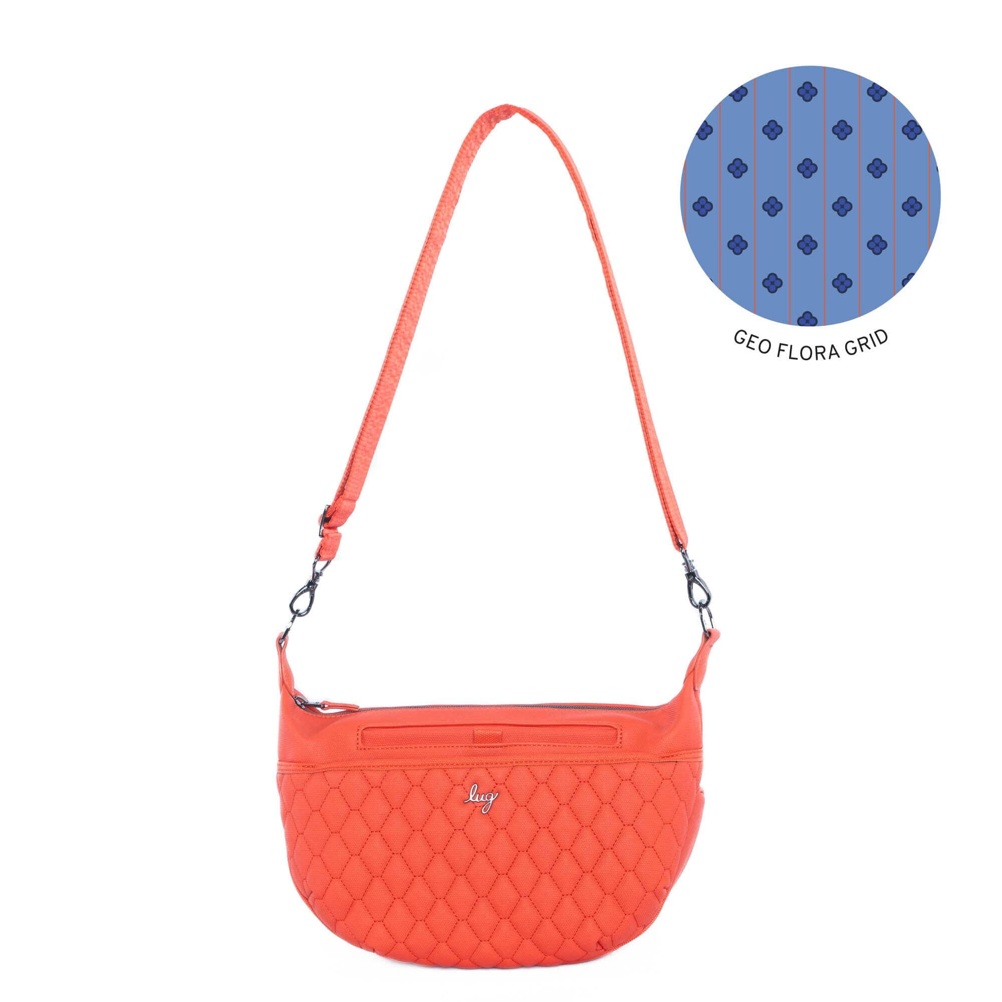 Bolero Matte Luxe VL Crossbody Bag - PAPAYA - BOLERO-PAPAYA-2