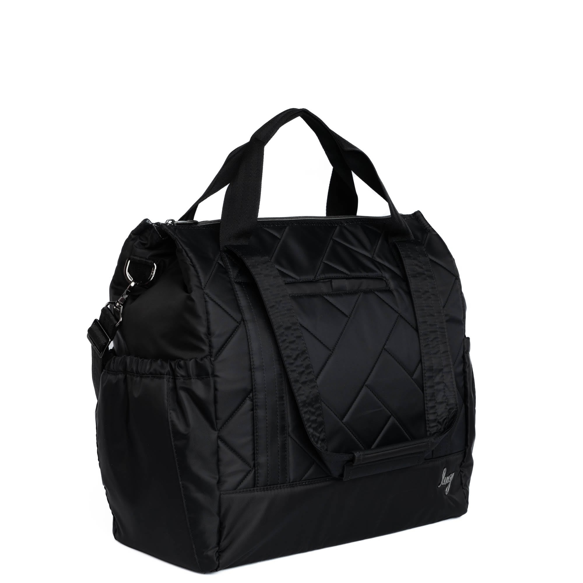 Yacht Carry-All Zip-Top Tote - BLACK - BabyYacht_Black_02