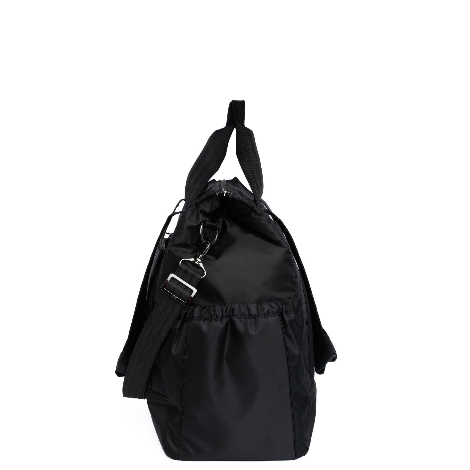 Yacht Carry-All Zip-Top Tote - BLACK - BabyYacht_Black_03