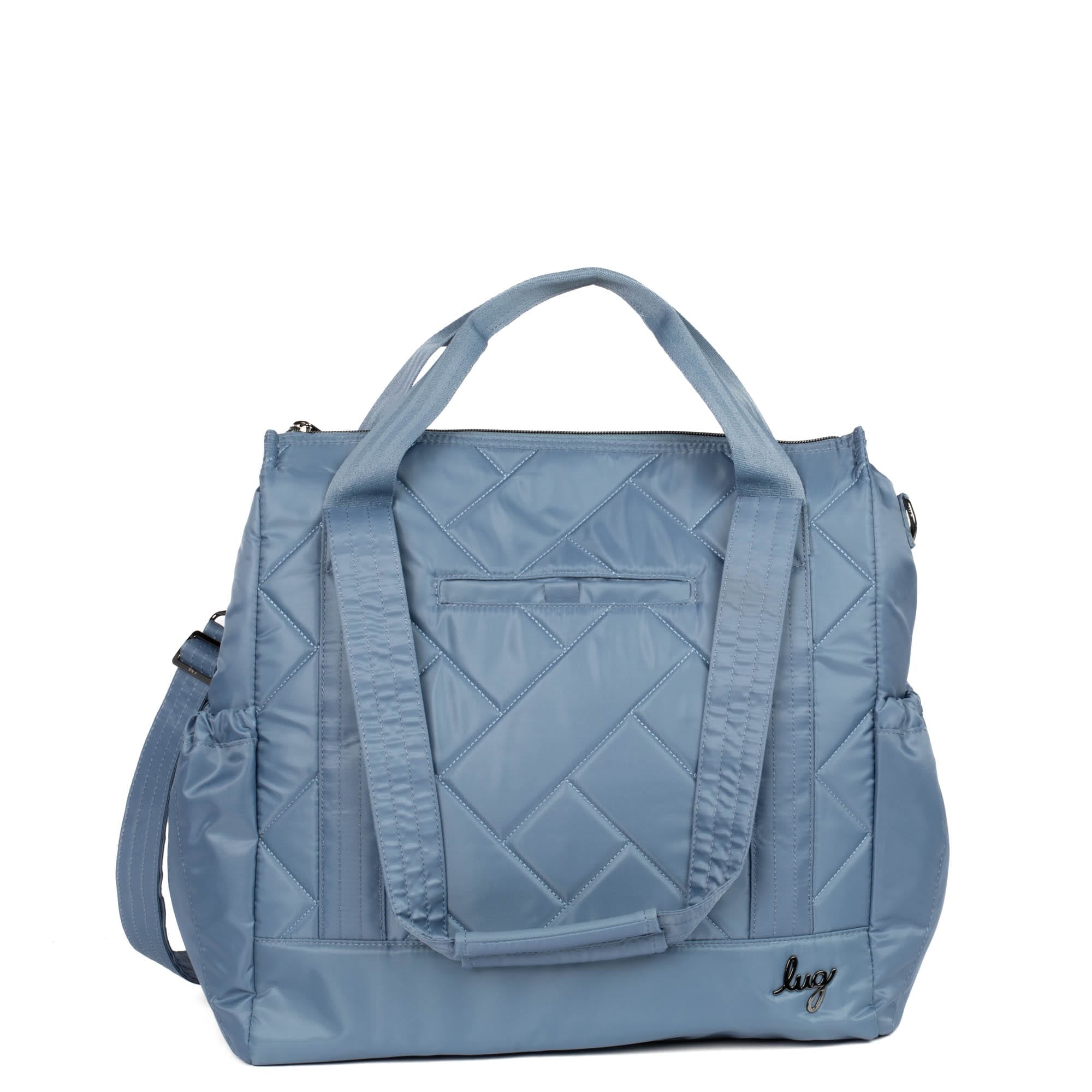 Yacht Carry-All Zip-Top Tote - BLUE MOON - BabyYacht_BlueMoon_01