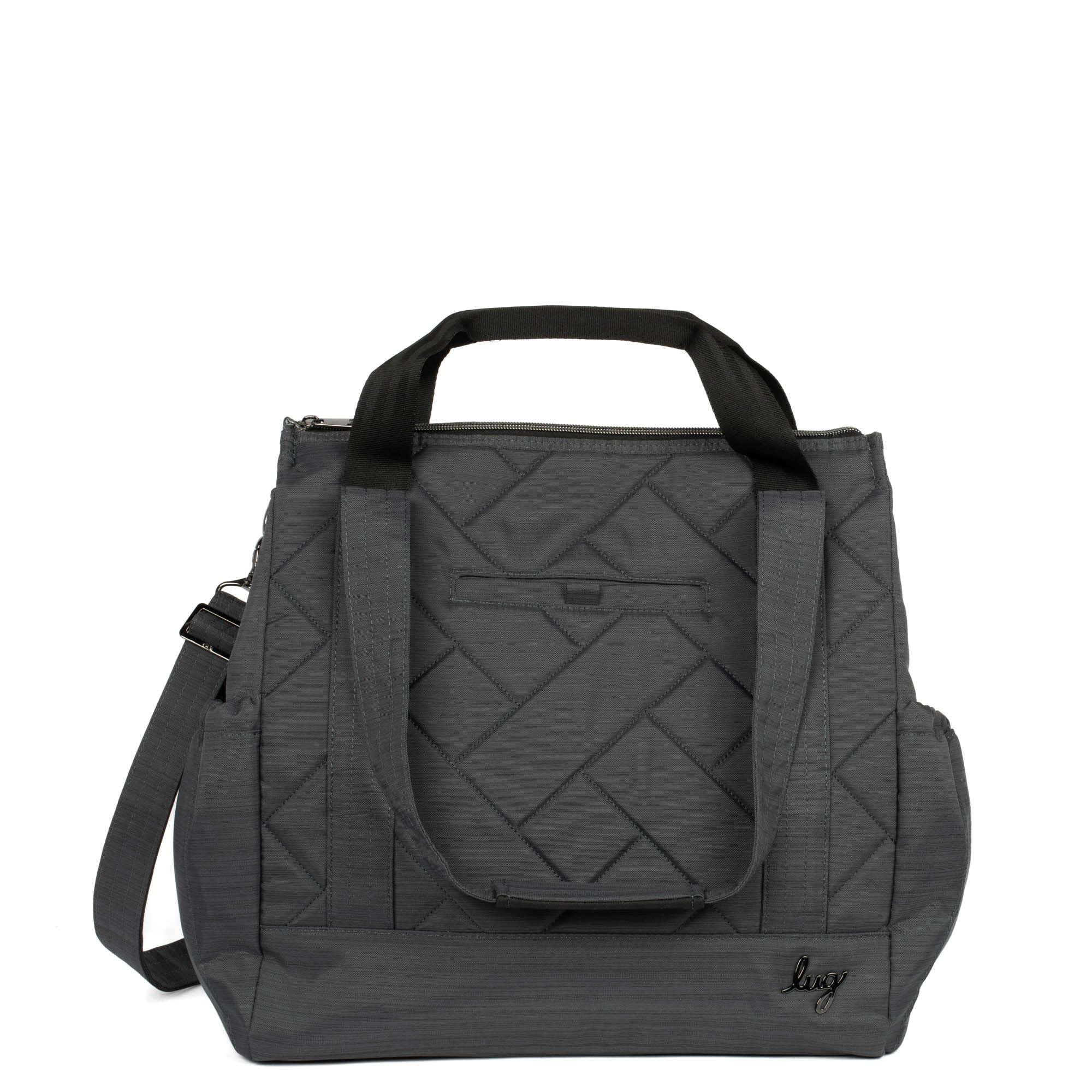 Yacht Carry-All Zip-Top Tote - BRUSHED GREY - BabyYacht_BrushedGrey_01_05f09da1-dd91-4451-9845-bc7c2520668b