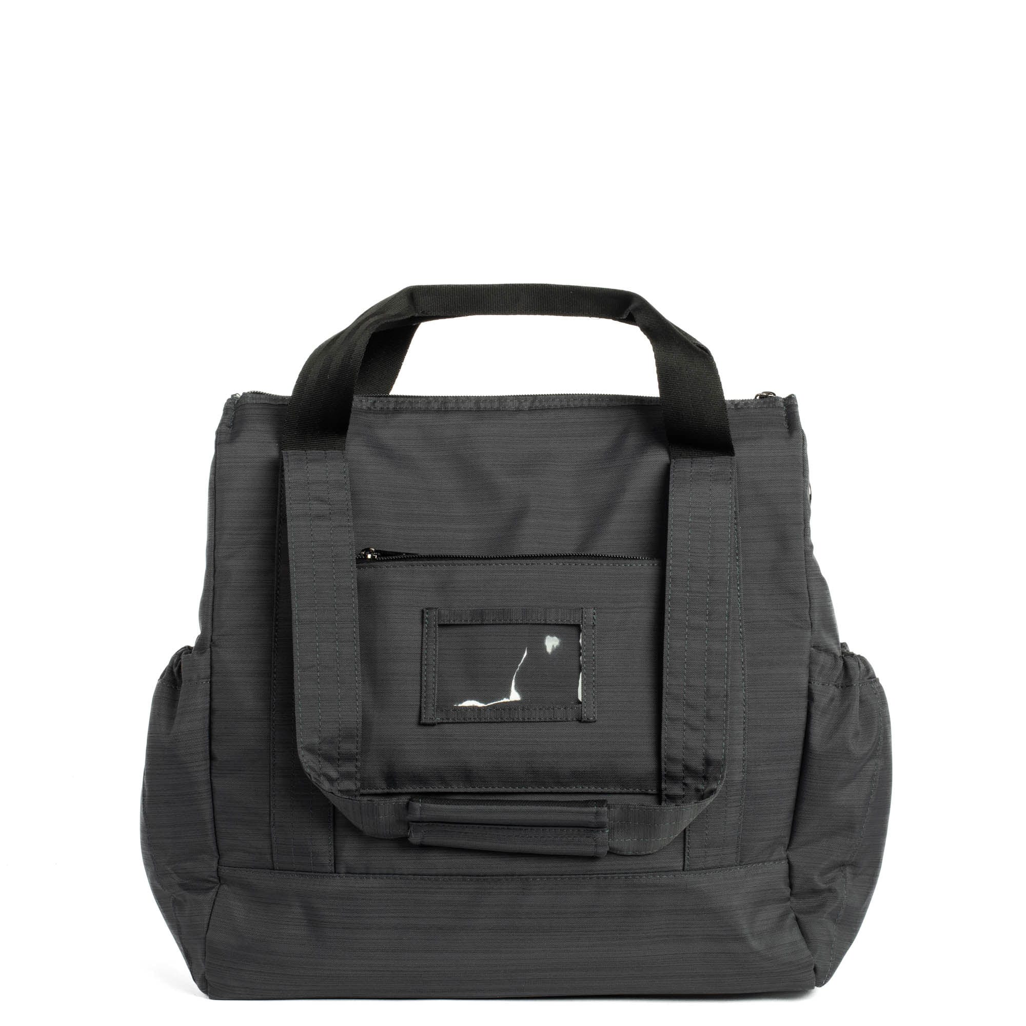 Yacht Carry-All Zip-Top Tote - BRUSHED GREY - BabyYacht_BrushedGrey_04