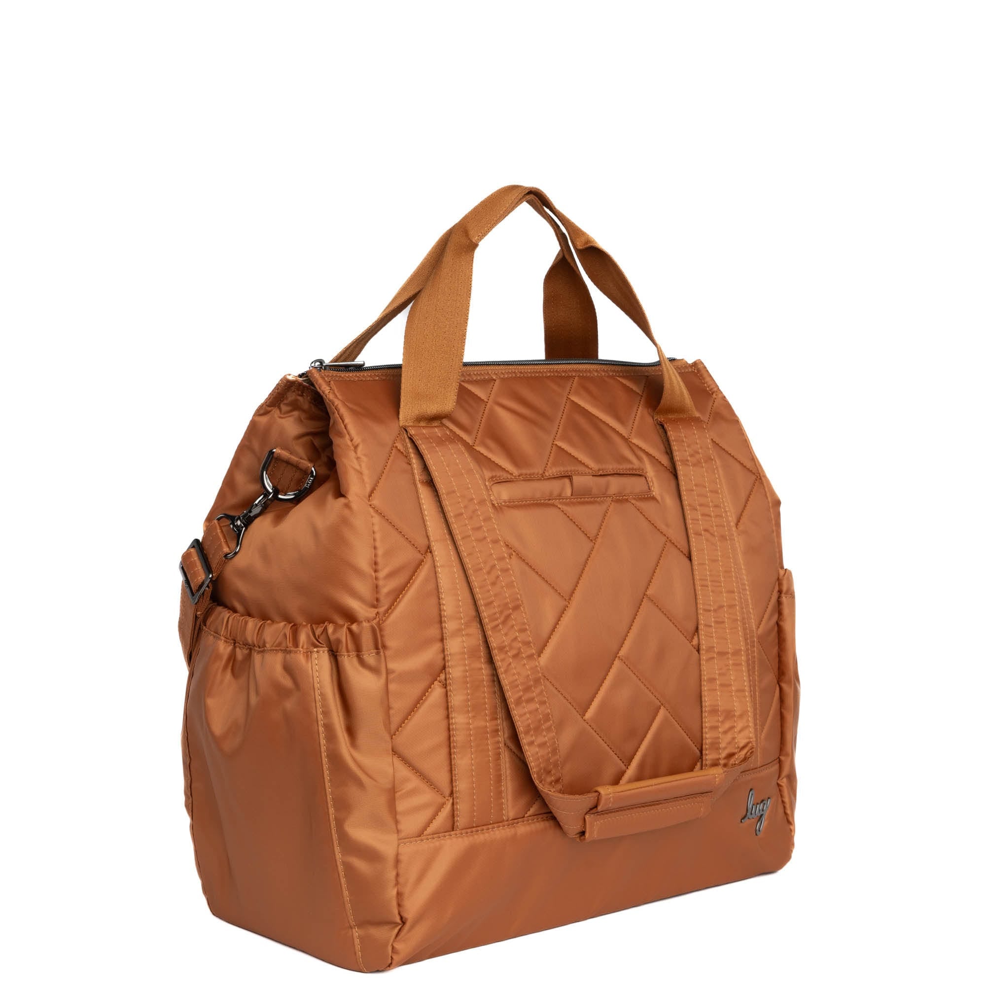 Yacht Carry-All Zip-Top Tote - CAPPUCCINO - BabyYacht_Cappuccino_02