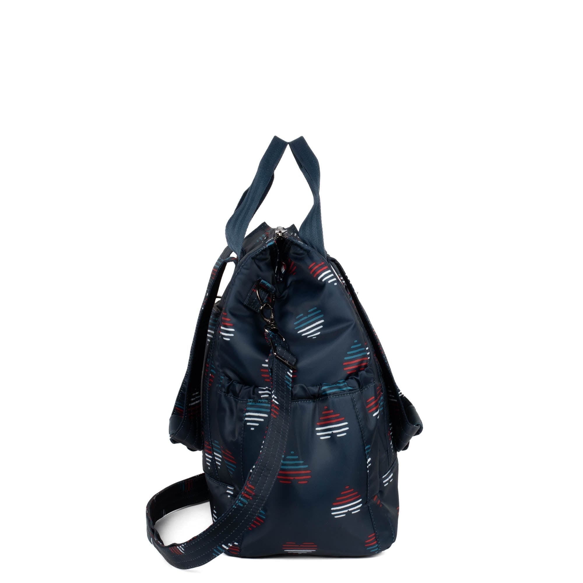 Yacht Carry-All Zip-Top Tote - HEARTS LIBERTY - BabyYacht_HeartsLiberty_03