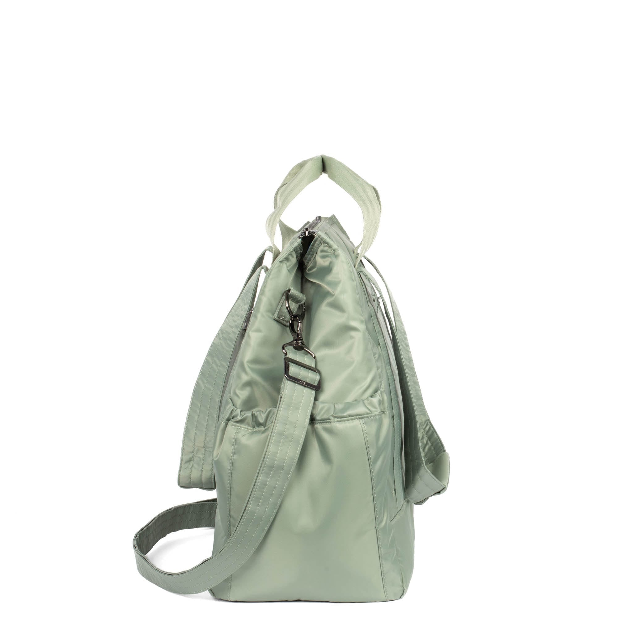 Yacht Carry-All Zip-Top Tote - SAGE GREEN - BabyYacht_SageGreen_03