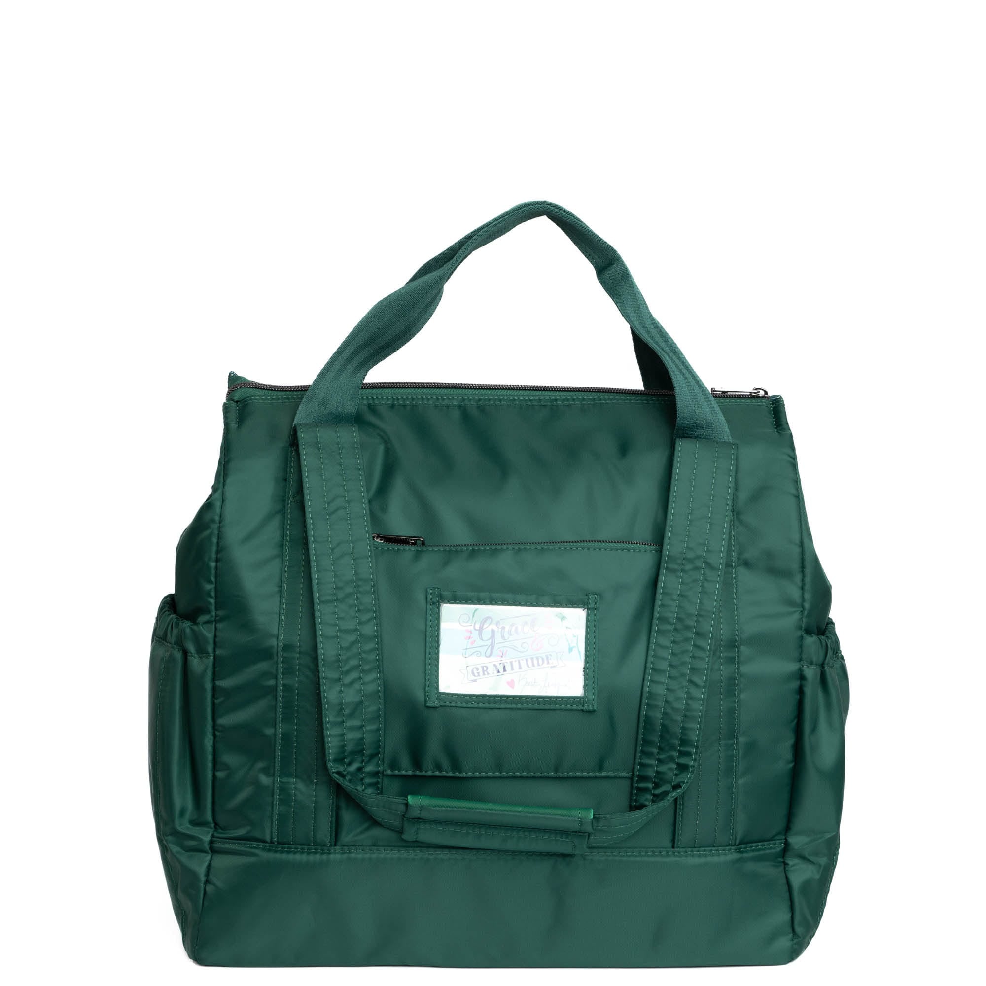 Yacht Carry-All Zip-Top Tote - WICKEDLY GREEN - BabyYacht_WickedlyGreen_04