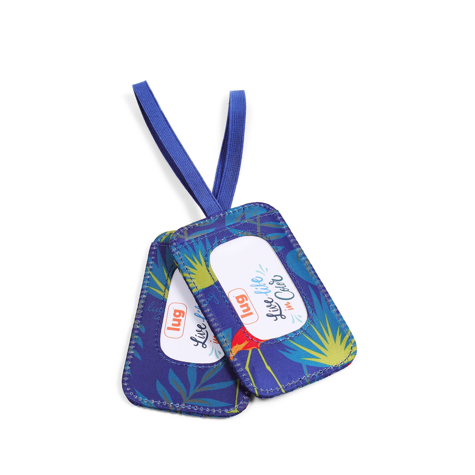 Baggage Claim Luggage Tag 2pc Set - FLAMINGO MULTI - BaggageClaim2pcTag_FlamingoMulti_01