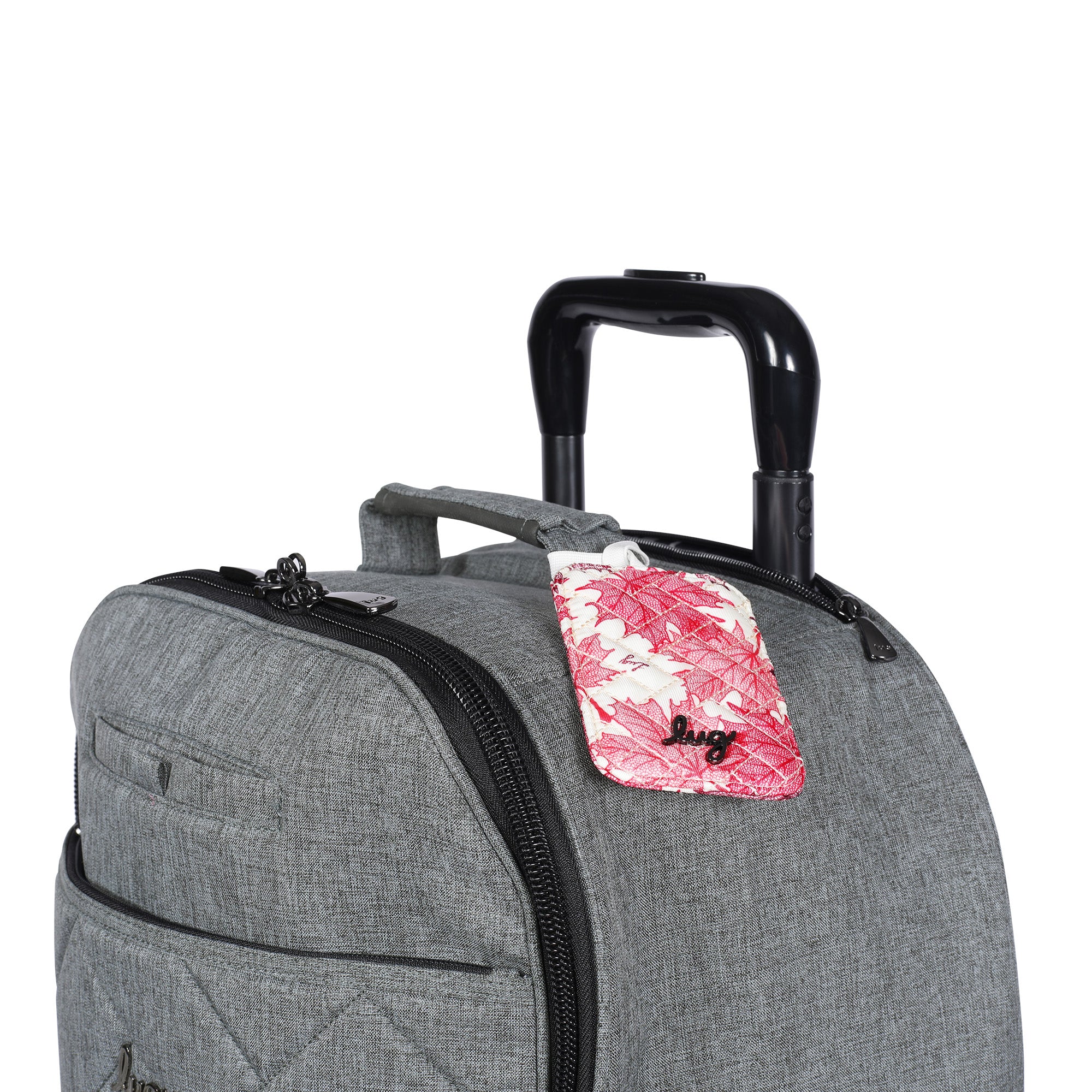 Baggage Claim Luggage Tag 2pc Set - DAGGER ROSE - BaggageClaim2pcTag_Heather_Grey_01
