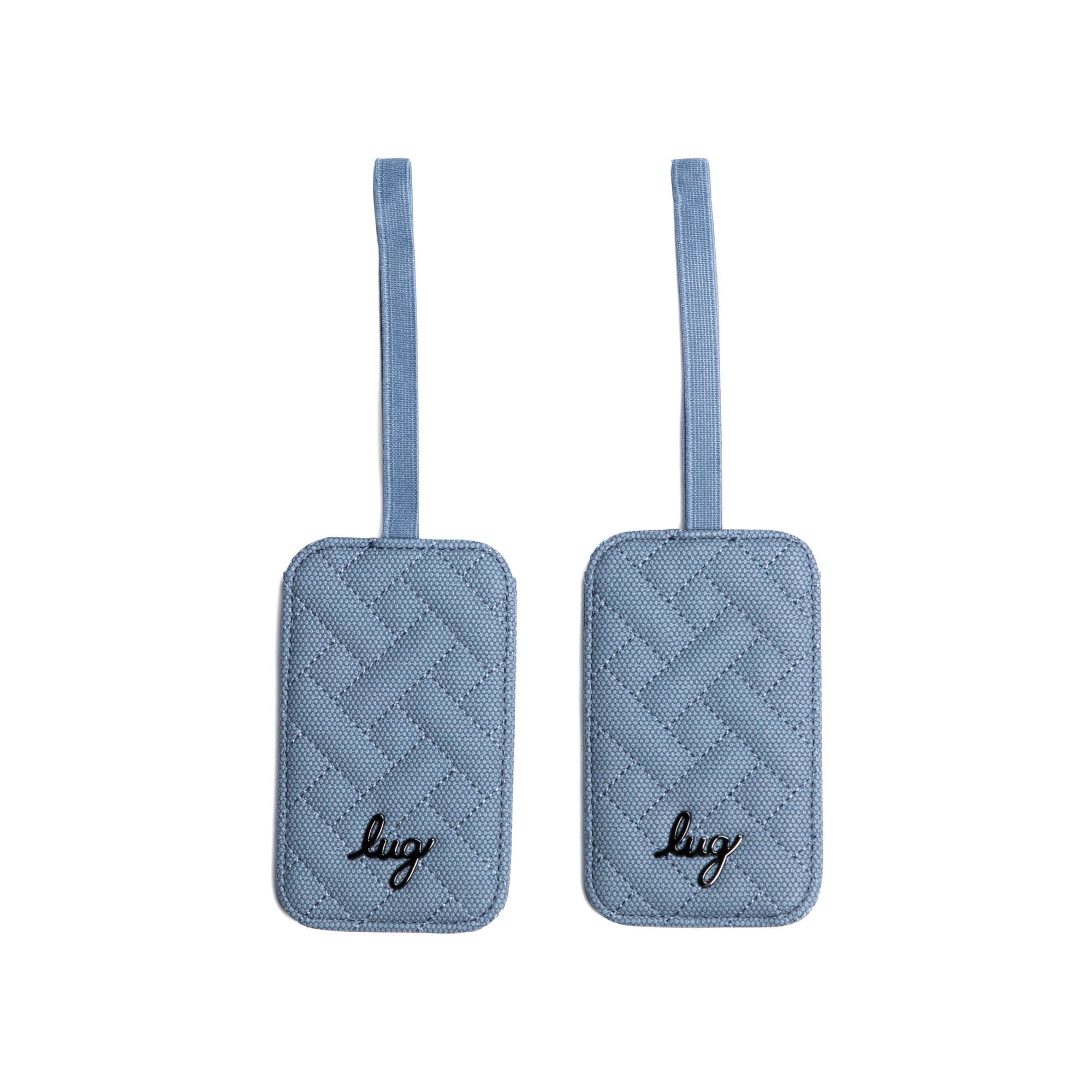 Baggage Claim Matte Luxe VL Luggage Tag 2pc Set - BLUE MOON - BaggageClaimMatteLuxeLuggageTag_BlueMoon_01