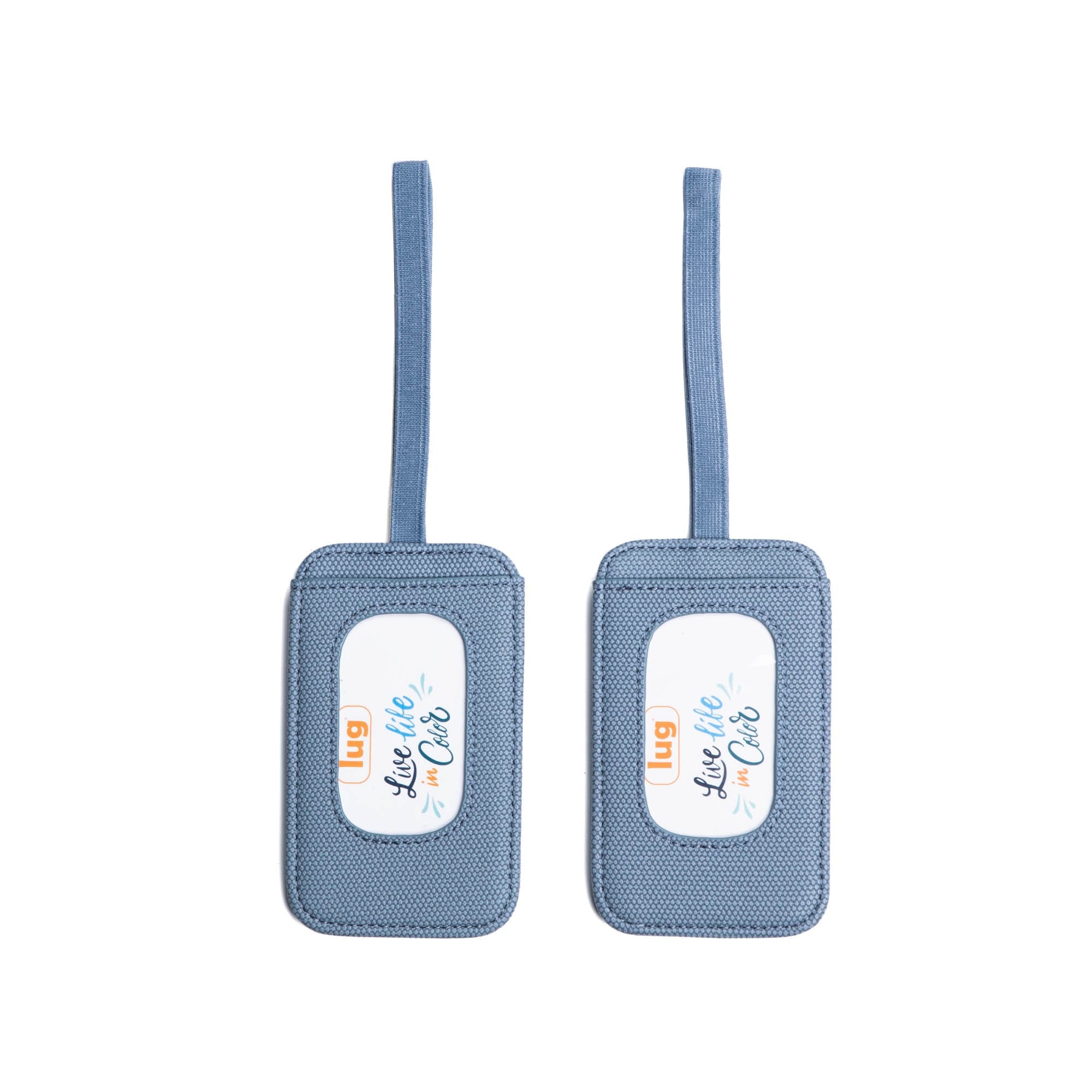 Baggage Claim Matte Luxe VL Luggage Tag 2pc Set - BLUE MOON - BaggageClaimMatteLuxeLuggageTag_BlueMoon_02