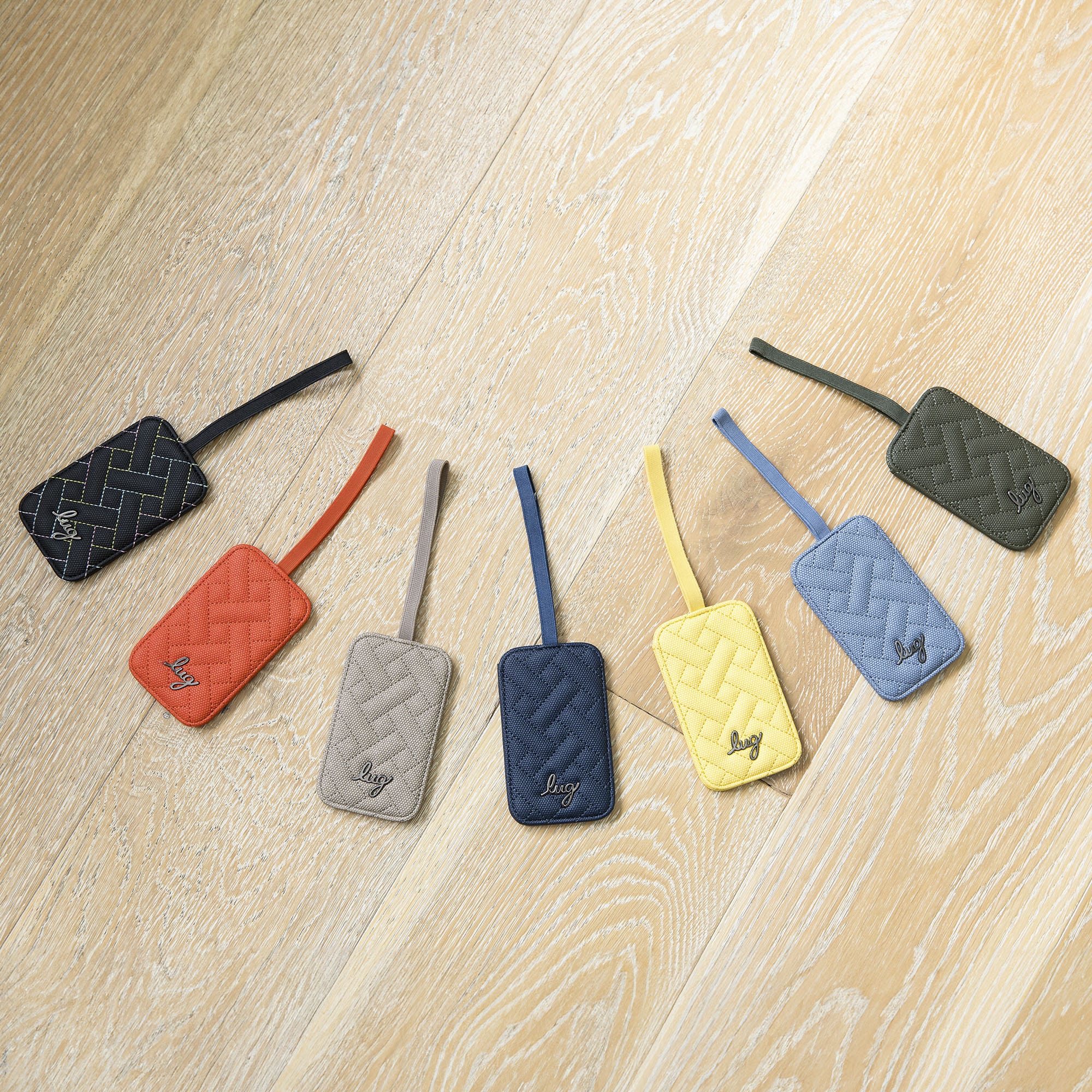 Baggage Claim Matte Luxe VL Luggage Tag 2pc Set - - BaggageClaimMatteLuxeLuggageTag_Lifestyle_02