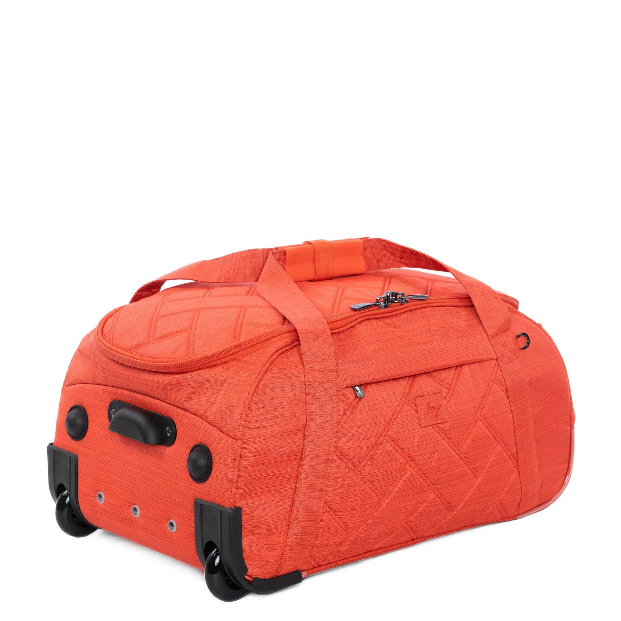 Barnstormer Rolling Duffel Bag - BRUSHED PAPAYA - Barnstormer_BrushedPapaya_02