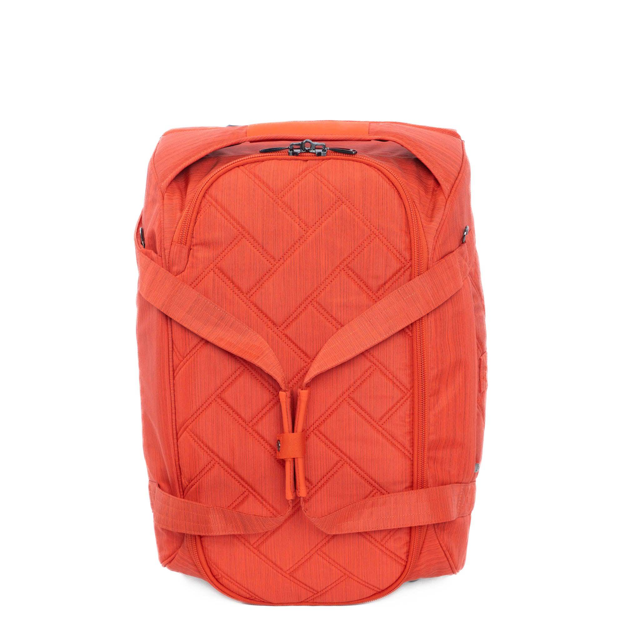 Barnstormer Rolling Duffel Bag - BRUSHED PAPAYA - Barnstormer_BrushedPapaya_06