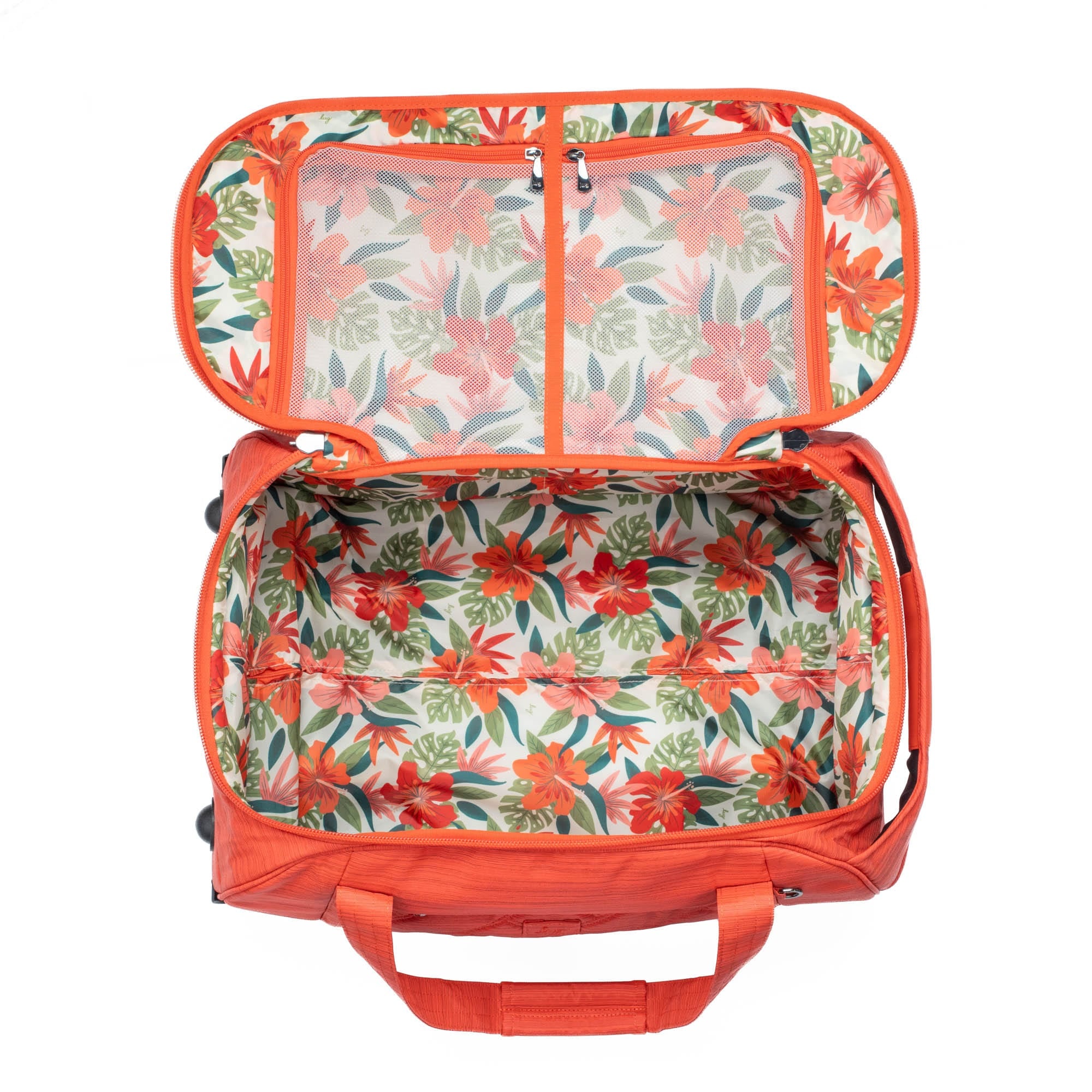 Barnstormer Rolling Duffel Bag - BRUSHED PAPAYA - Barnstormer_BrushedPapaya_09