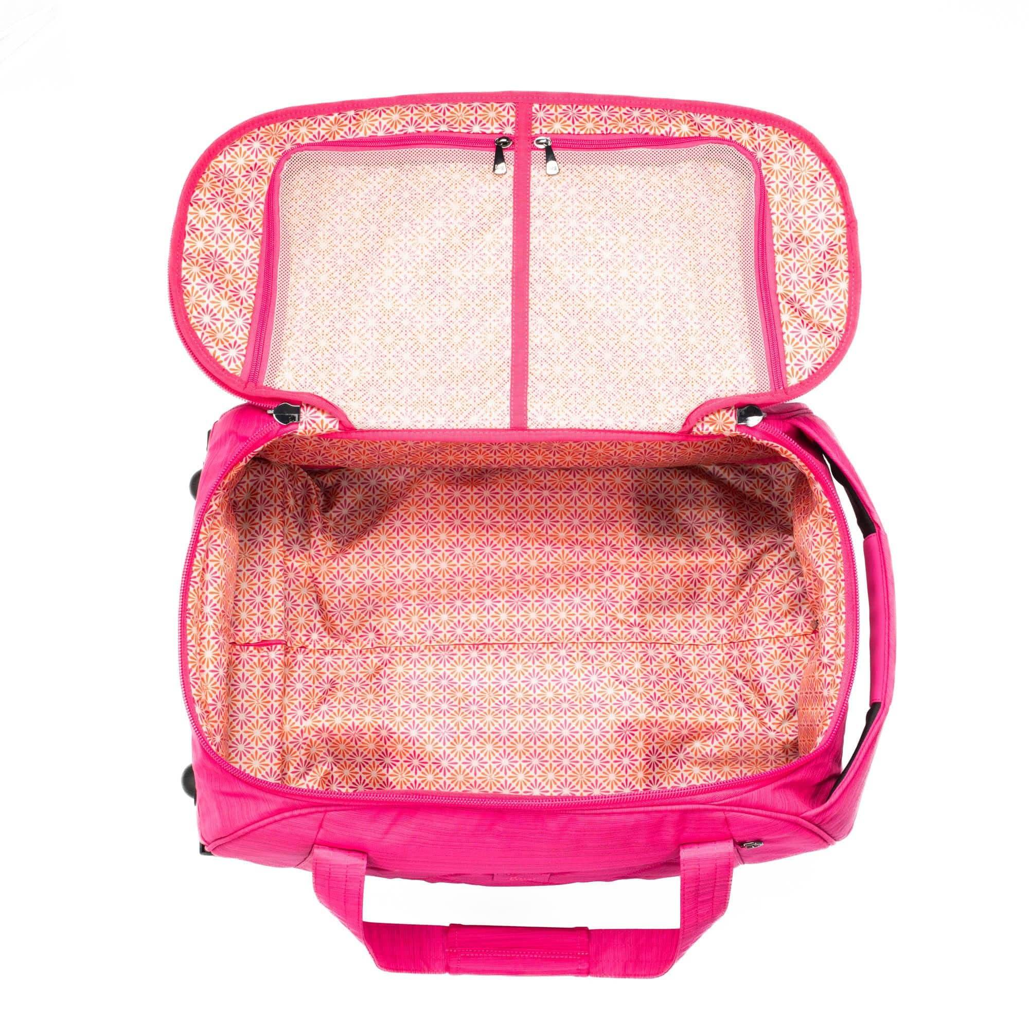 Barnstormer Rolling Duffel Bag - BRUSHED ROSETTE PINK - Barnstormer_BrushedRosettePink_09