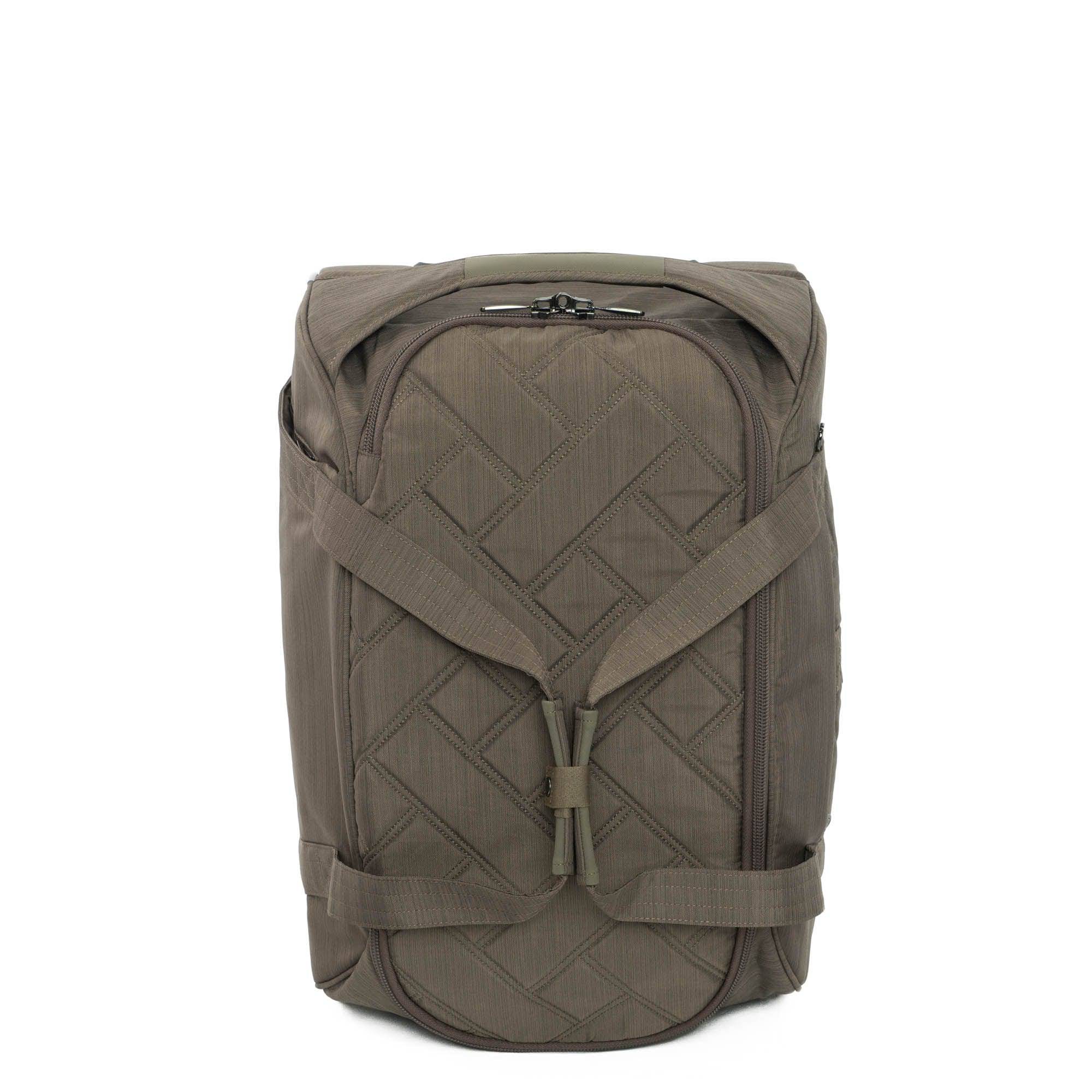 Barnstormer Rolling Duffel Bag - BRUSHED WALNUT - Barnstormer_BrushedWalnut_06