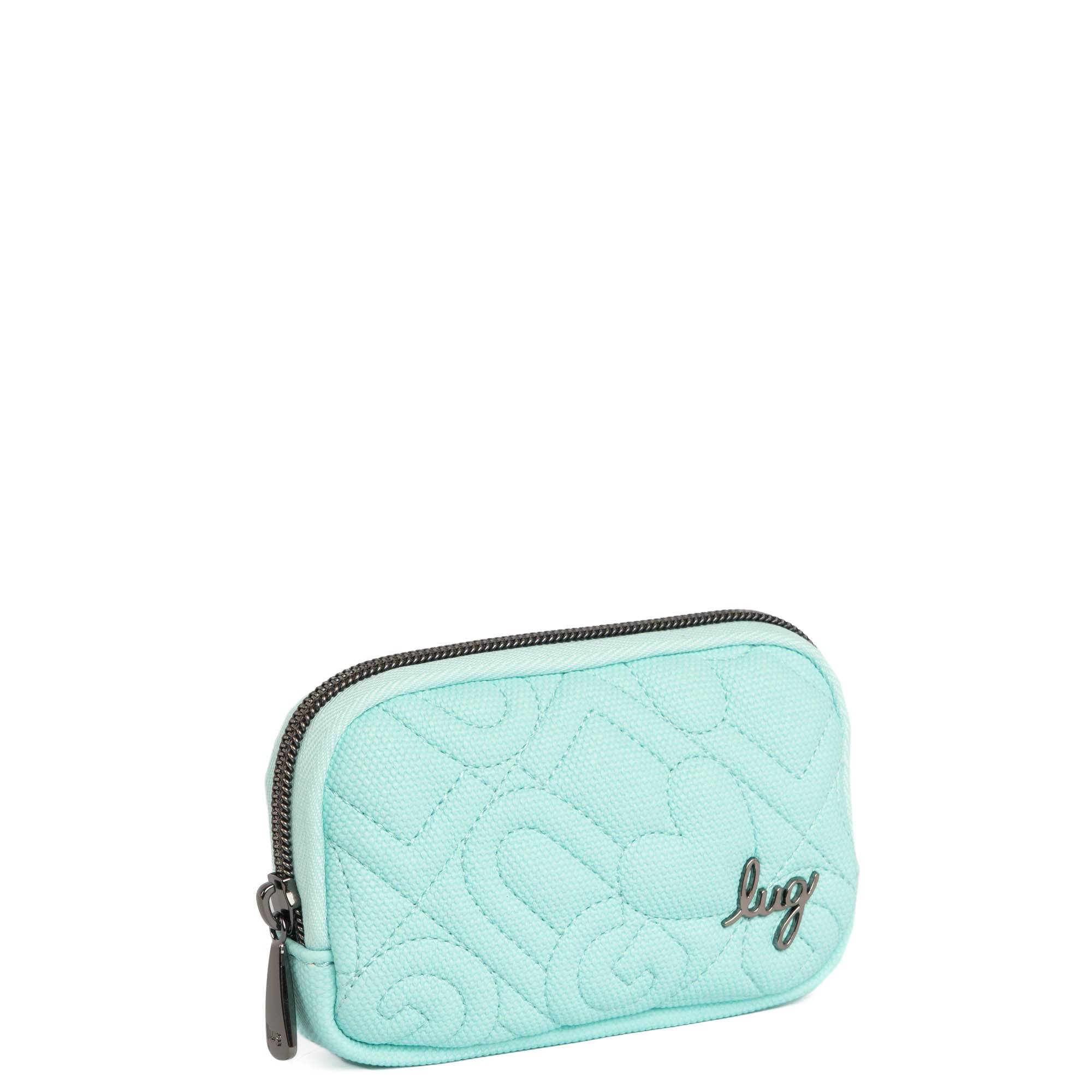 Barrel Love Matte Luxe VL Zip Wallet - AQUAMARINE BLUE - Barrel_MatteLuxe_AquamarineBlue_02