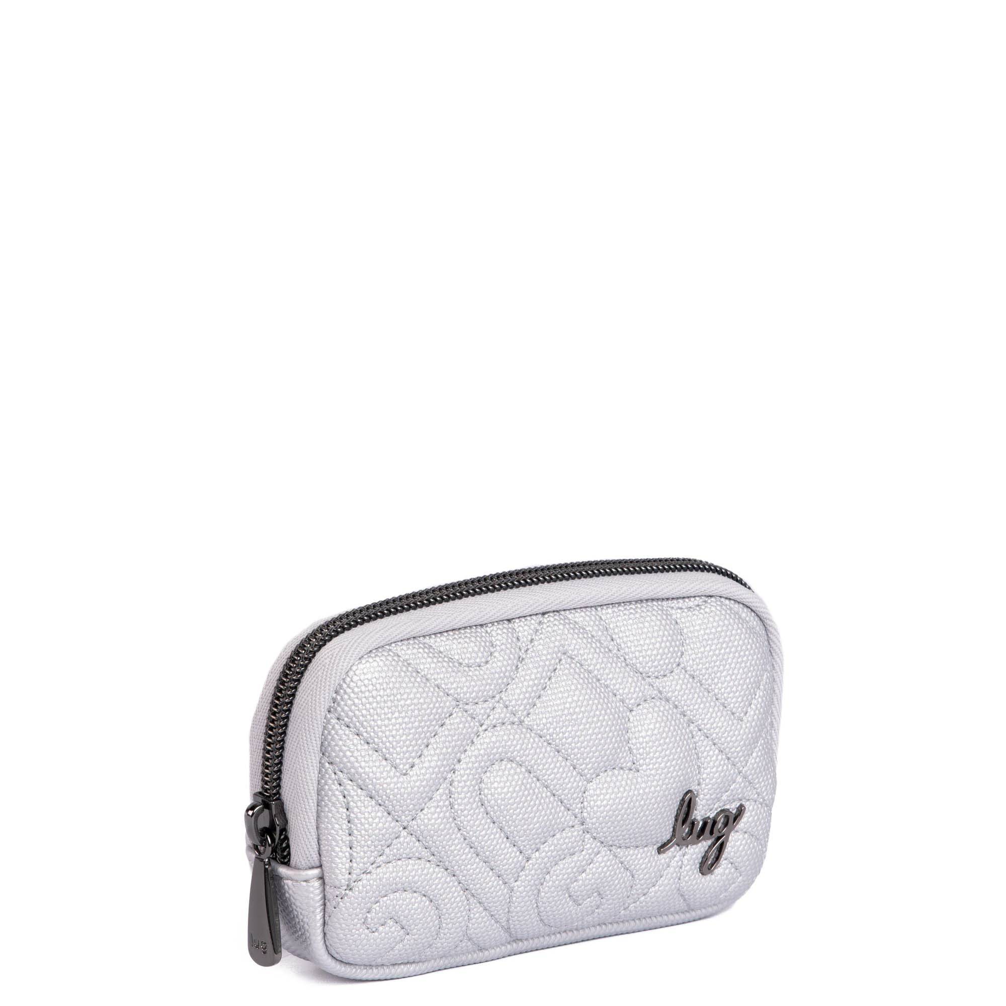 Barrel Love Matte Luxe VL Zip Wallet - METALLIC SILVER - Barrel_MatteLuxe_MetallicSilver_02