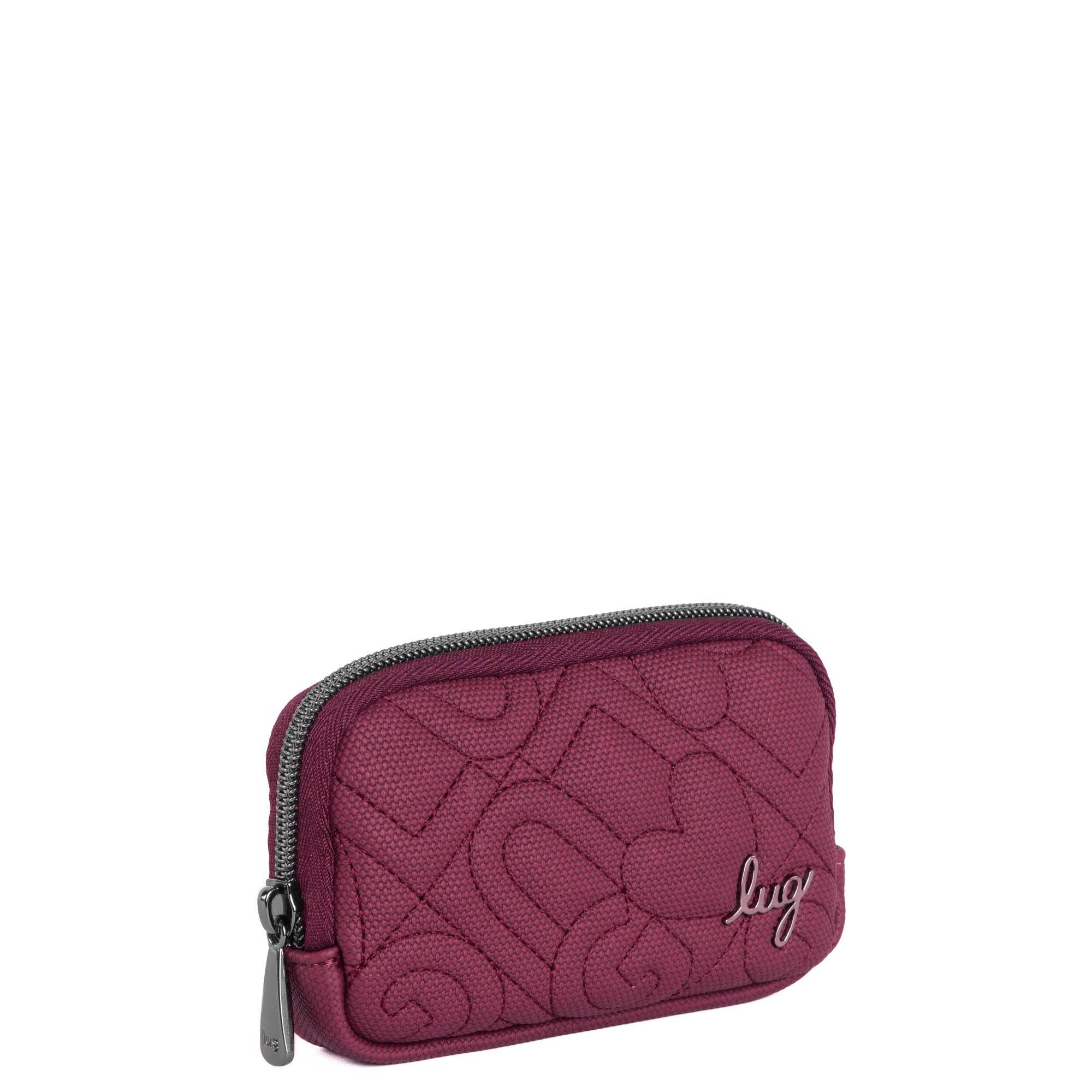 Barrel Love Matte Luxe VL Zip Wallet - WINE - Barrel_MatteLuxe_Wine_02