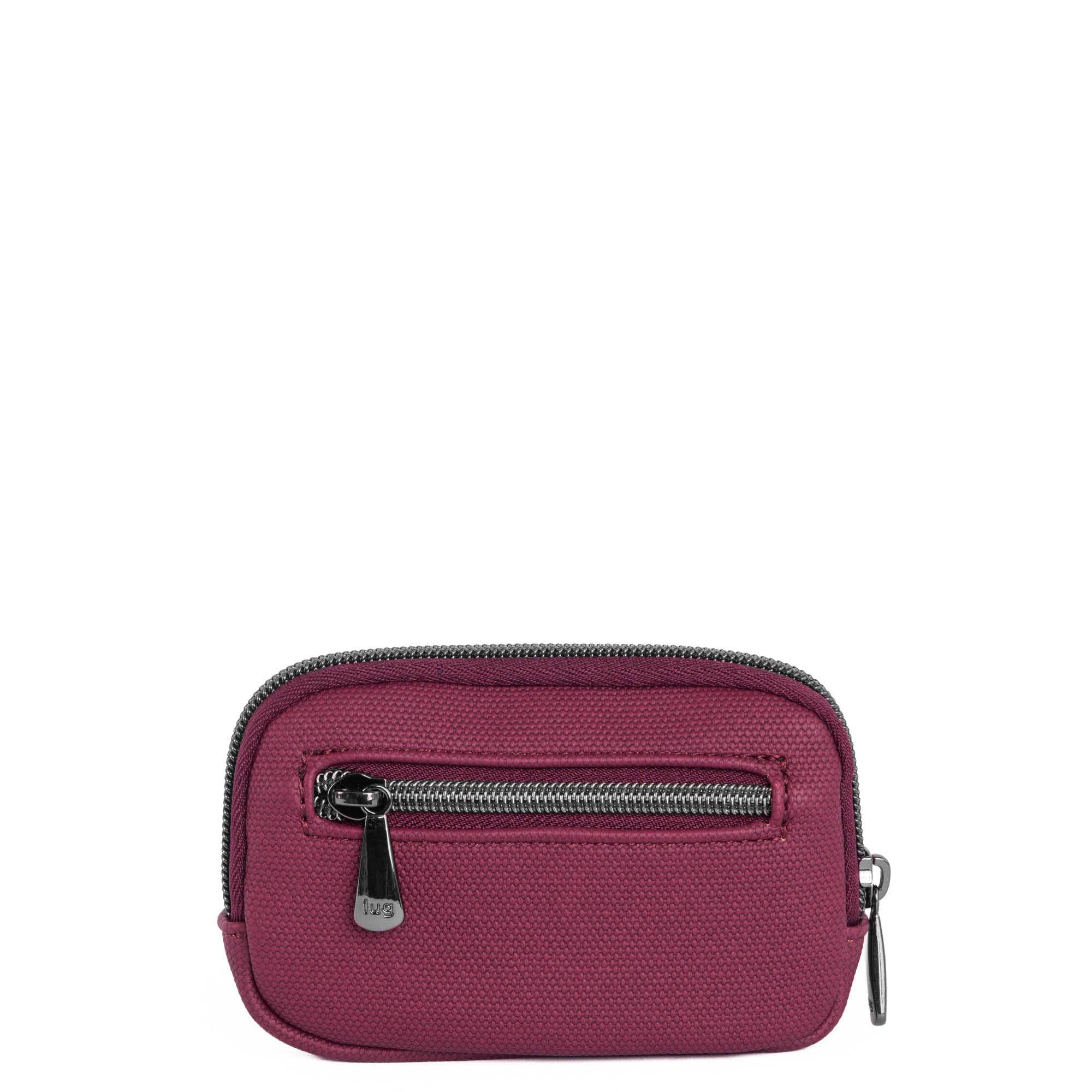 Barrel Love Matte Luxe VL Zip Wallet - WINE - Barrel_MatteLuxe_Wine_04