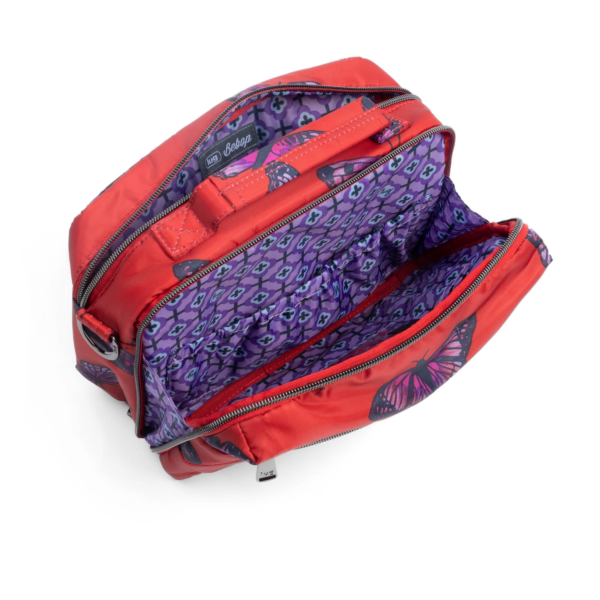 Bebop Crossbody Bag - BUTTERFLY POPPY - Bebop_ButterflyPoppy_05