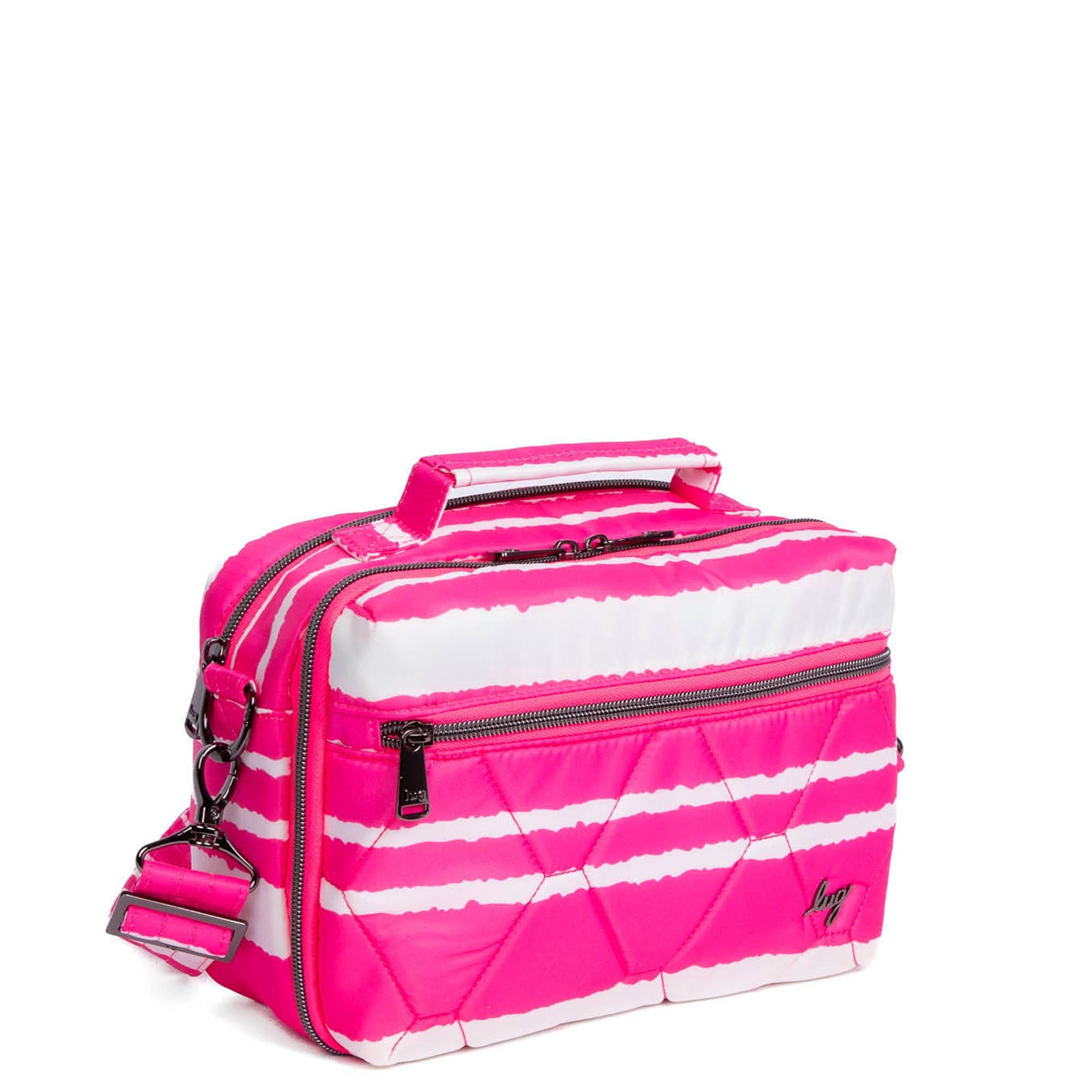 Bebop Crossbody Bag - MAGENTA STRIPE - Bebop_MagentaStripe_02