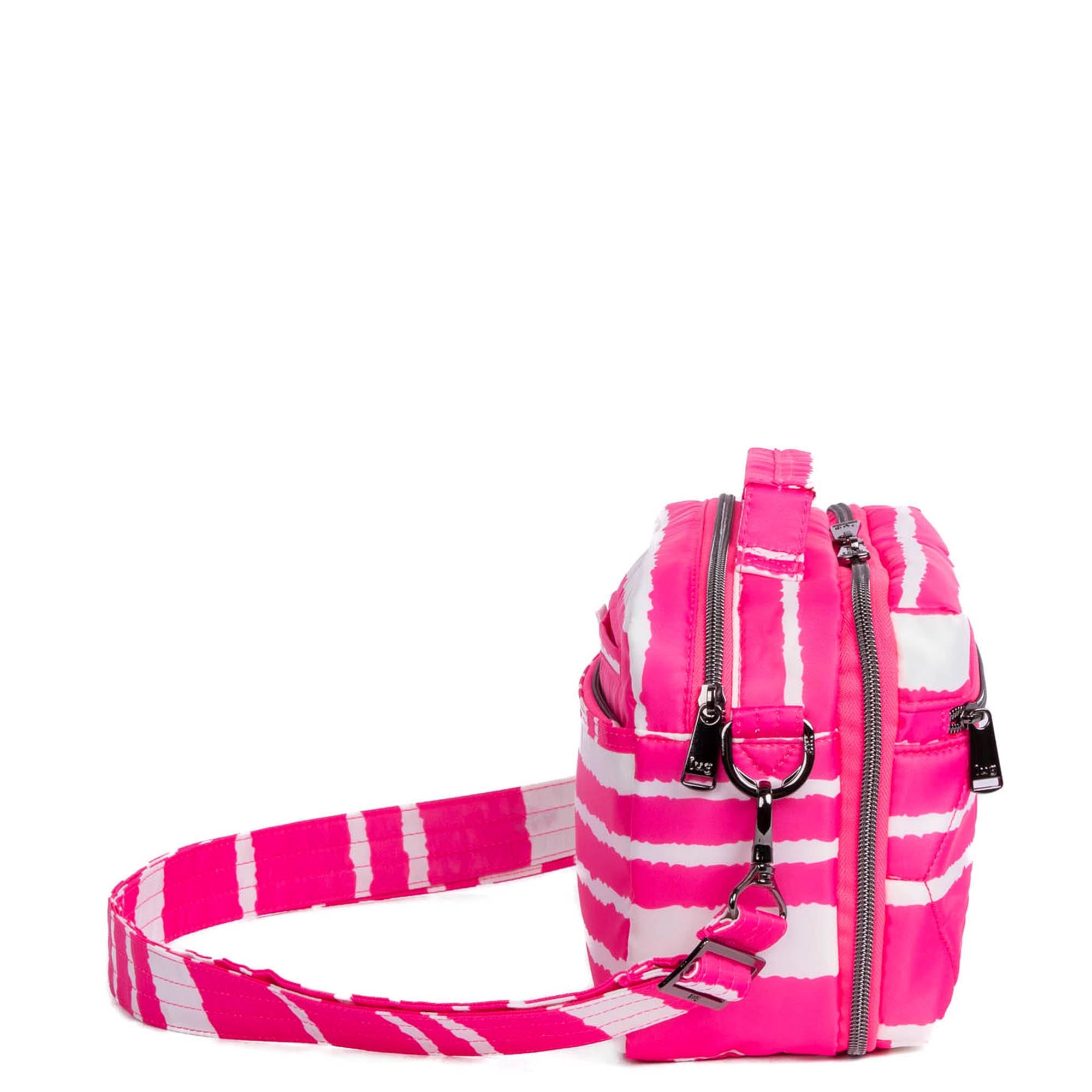 Bebop Crossbody Bag - MAGENTA STRIPE - Bebop_MagentaStripe_03