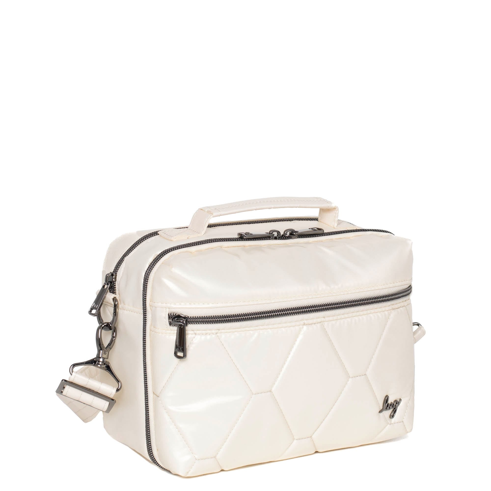Bebop Crossbody Bag - METALLIC CHAMPAGNE - Bebop_MetallicChampagne_02