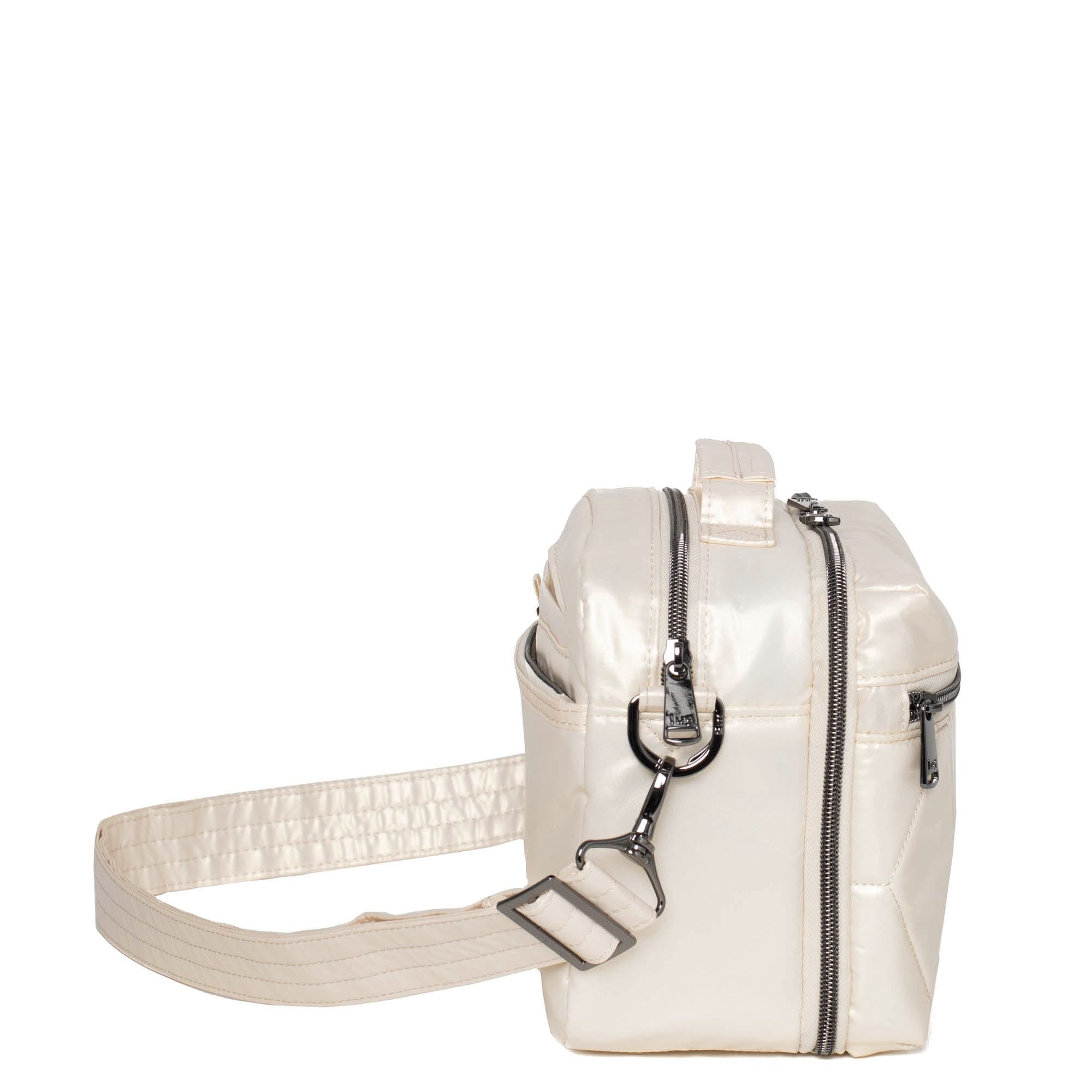 Bebop Crossbody Bag - METALLIC CHAMPAGNE - Bebop_MetallicChampagne_03
