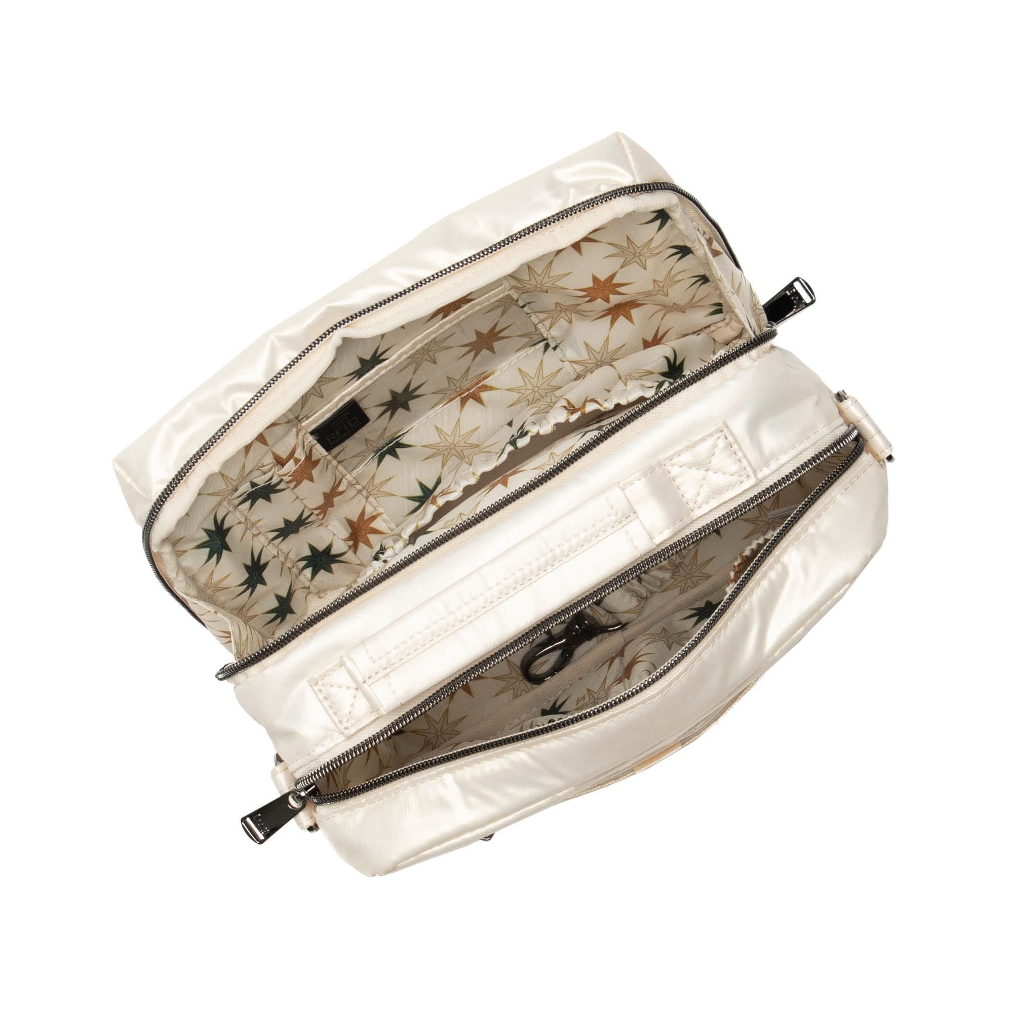 Bebop Crossbody Bag - METALLIC CHAMPAGNE - Bebop_MetallicChampagne_05