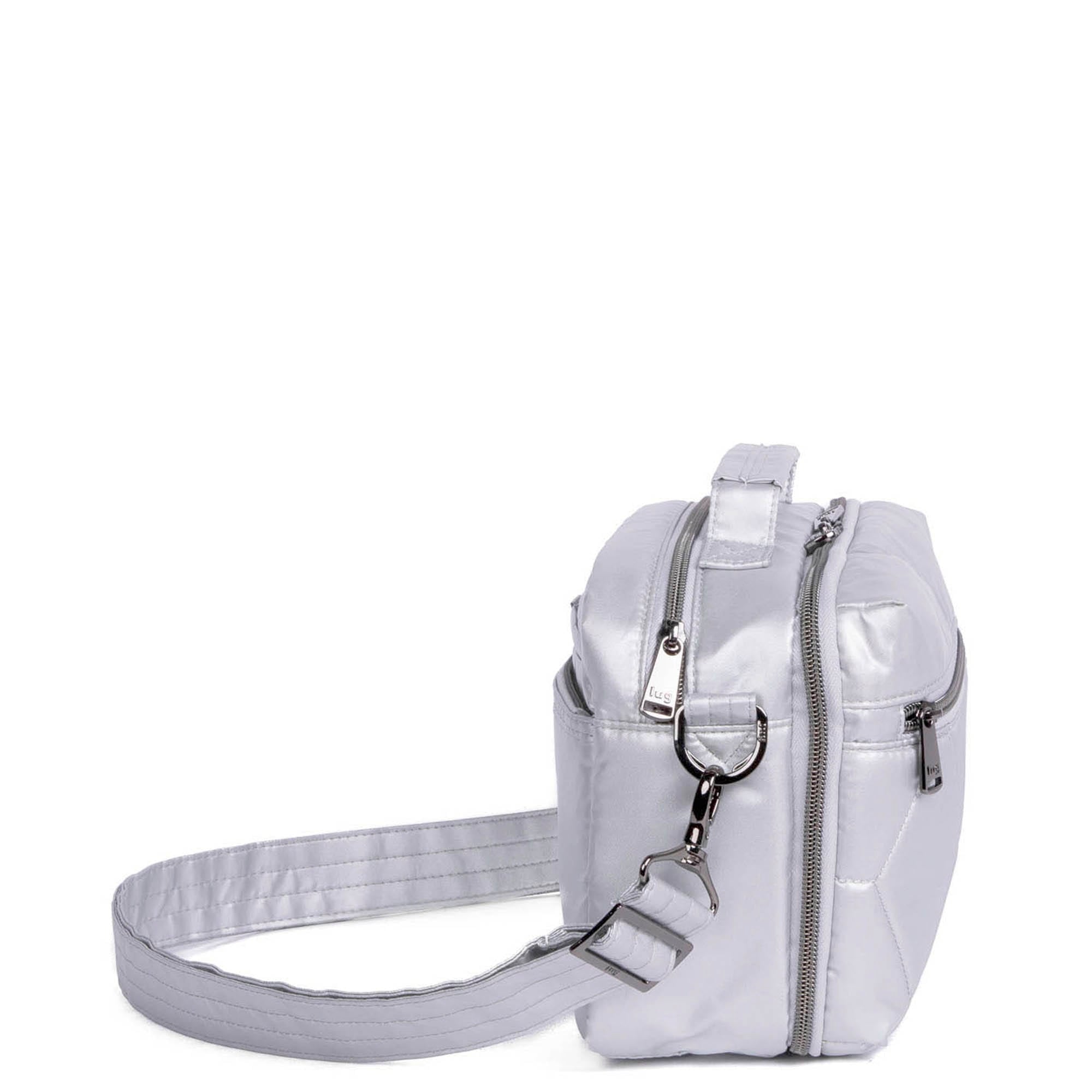 Bebop Crossbody Bag - METALLIC SILVER - Bebop_MetallicSilver_03